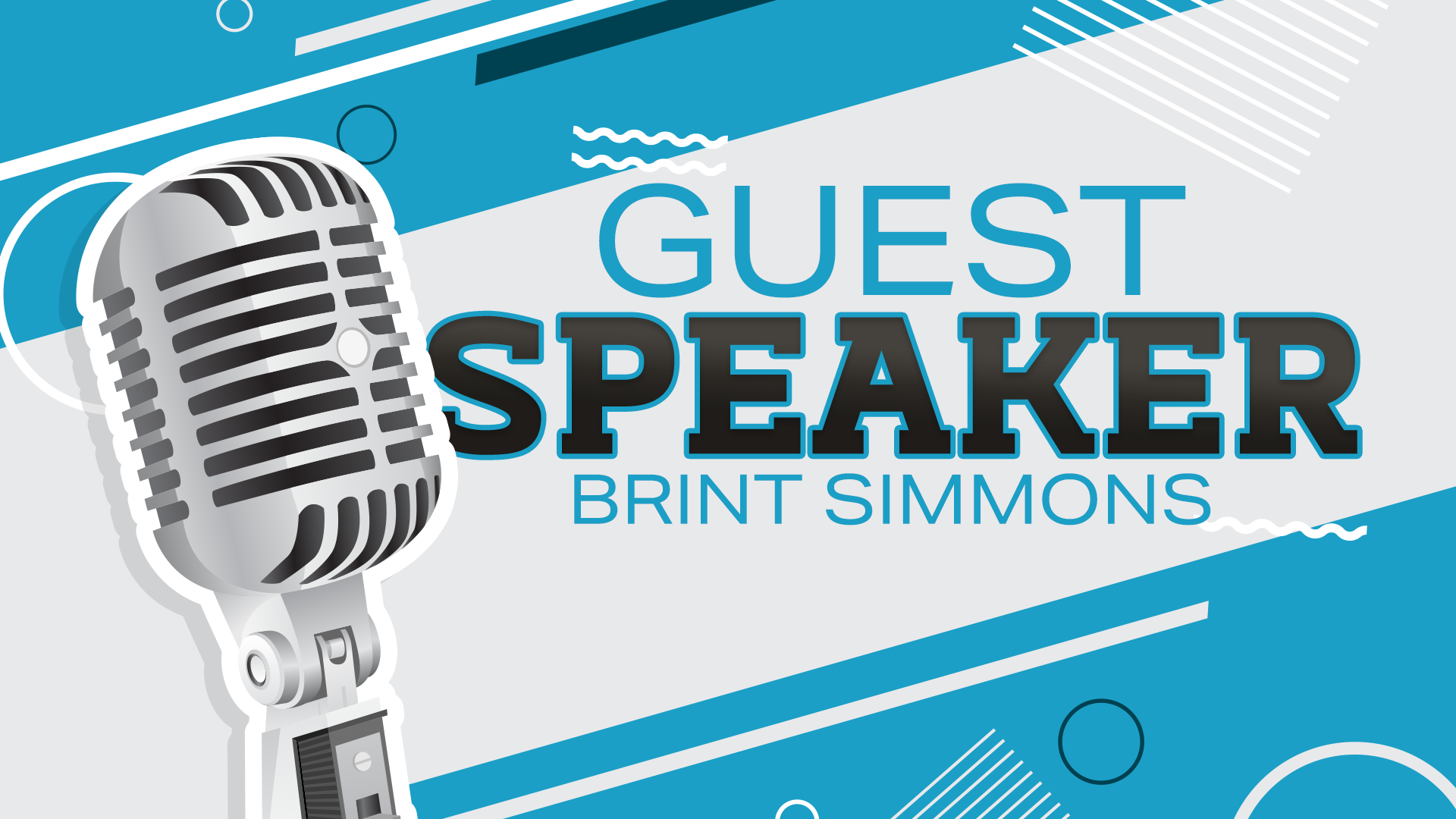 Guest Speaker: Brint Simmons