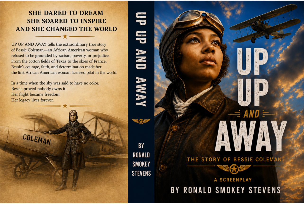 Cover: Up Up and Away: The Story of Bessie Coleman