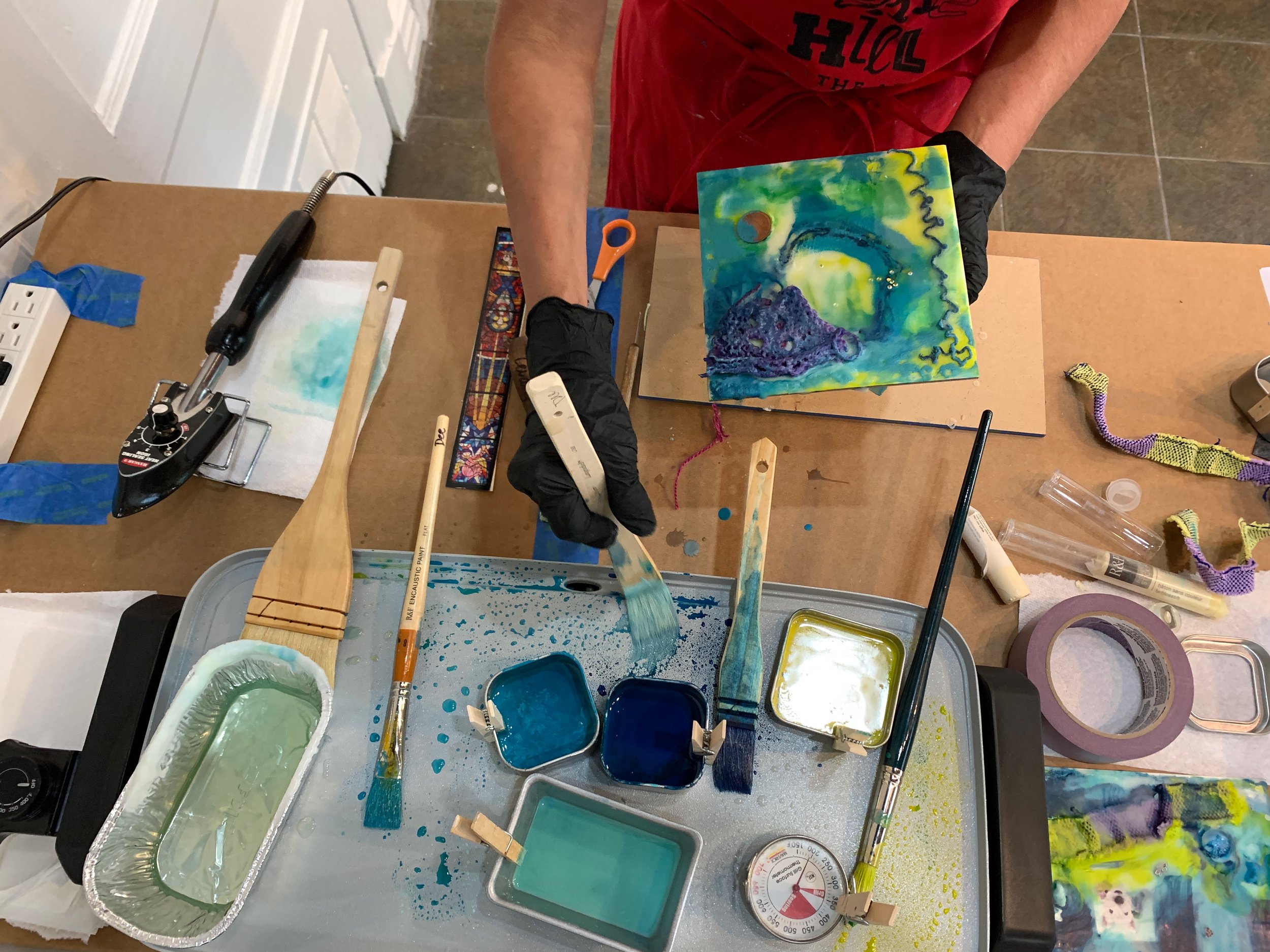 Introduction to Encaustic Workshop