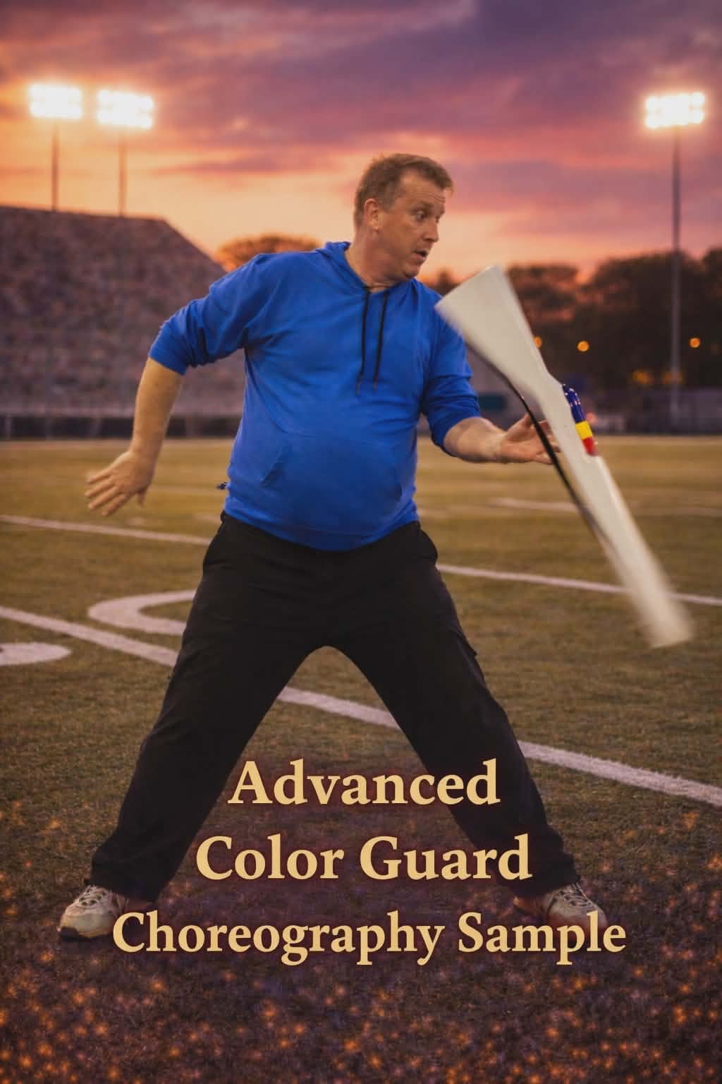 Color guard choreography sample 2