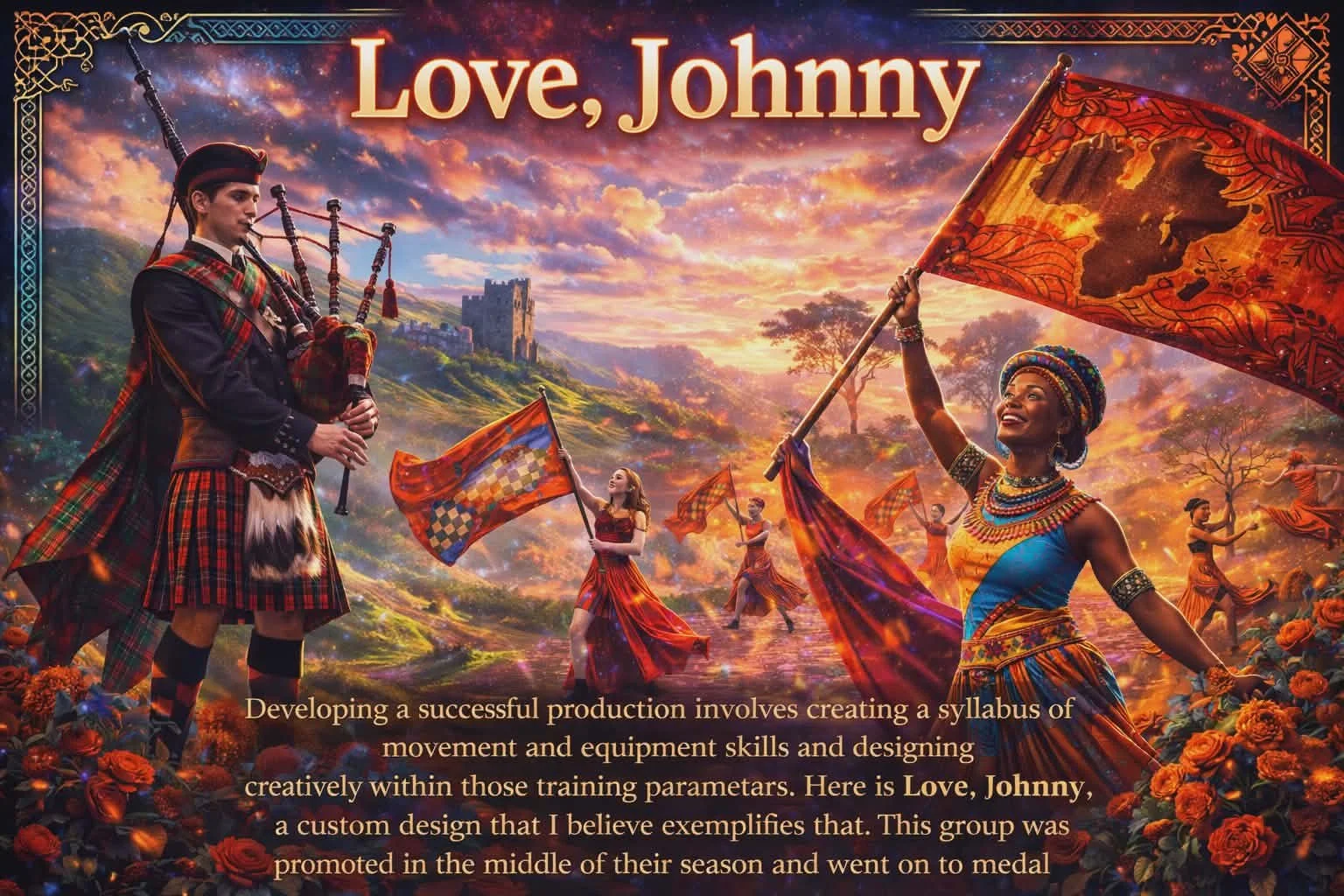 MPM Winter Guard show sample 2