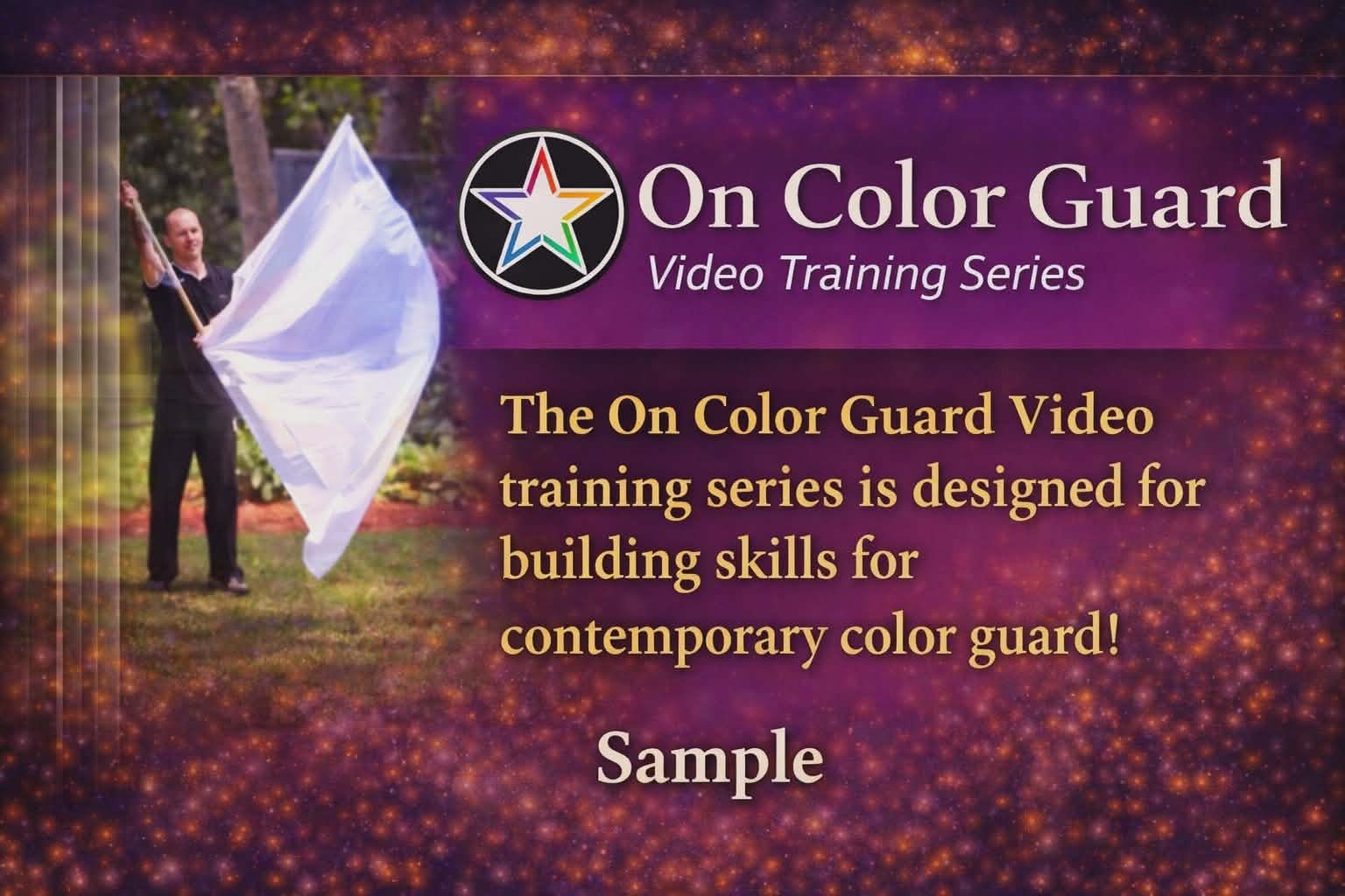 Color guard video training