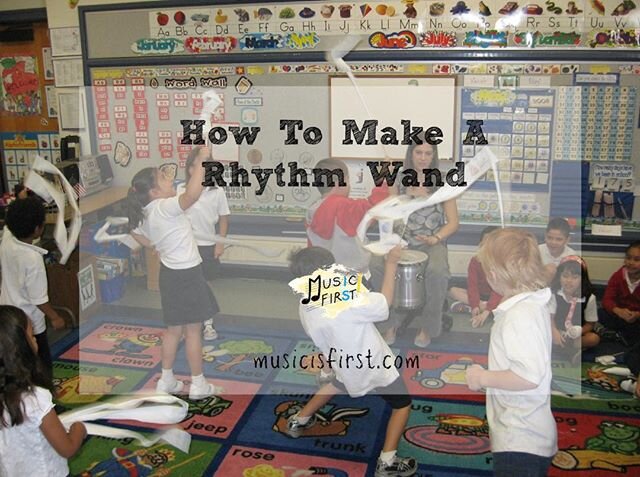Rhythm Wands are super fun.  Who doesn&rsquo;t like twirling them around while dancing or listening to music? You can make these with your students and use them in multiple ways to teach literacy, mathematics and science.  Here is how you can make th