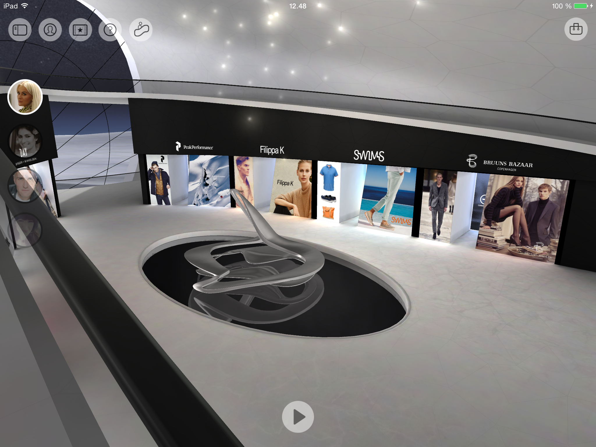 A fluid user experience