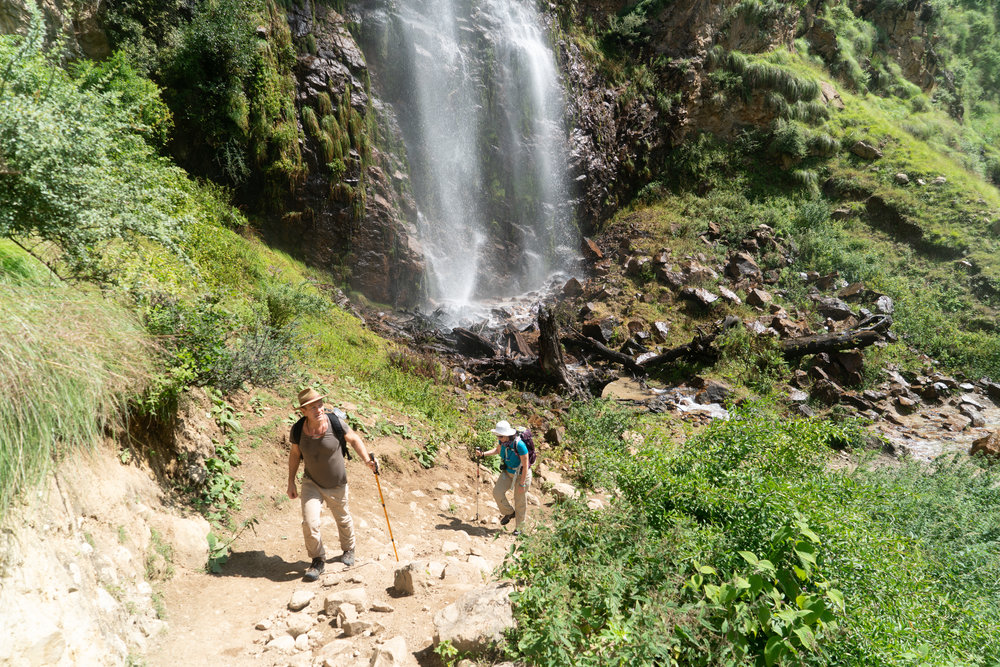 Beautiful scenery and steep climbs.