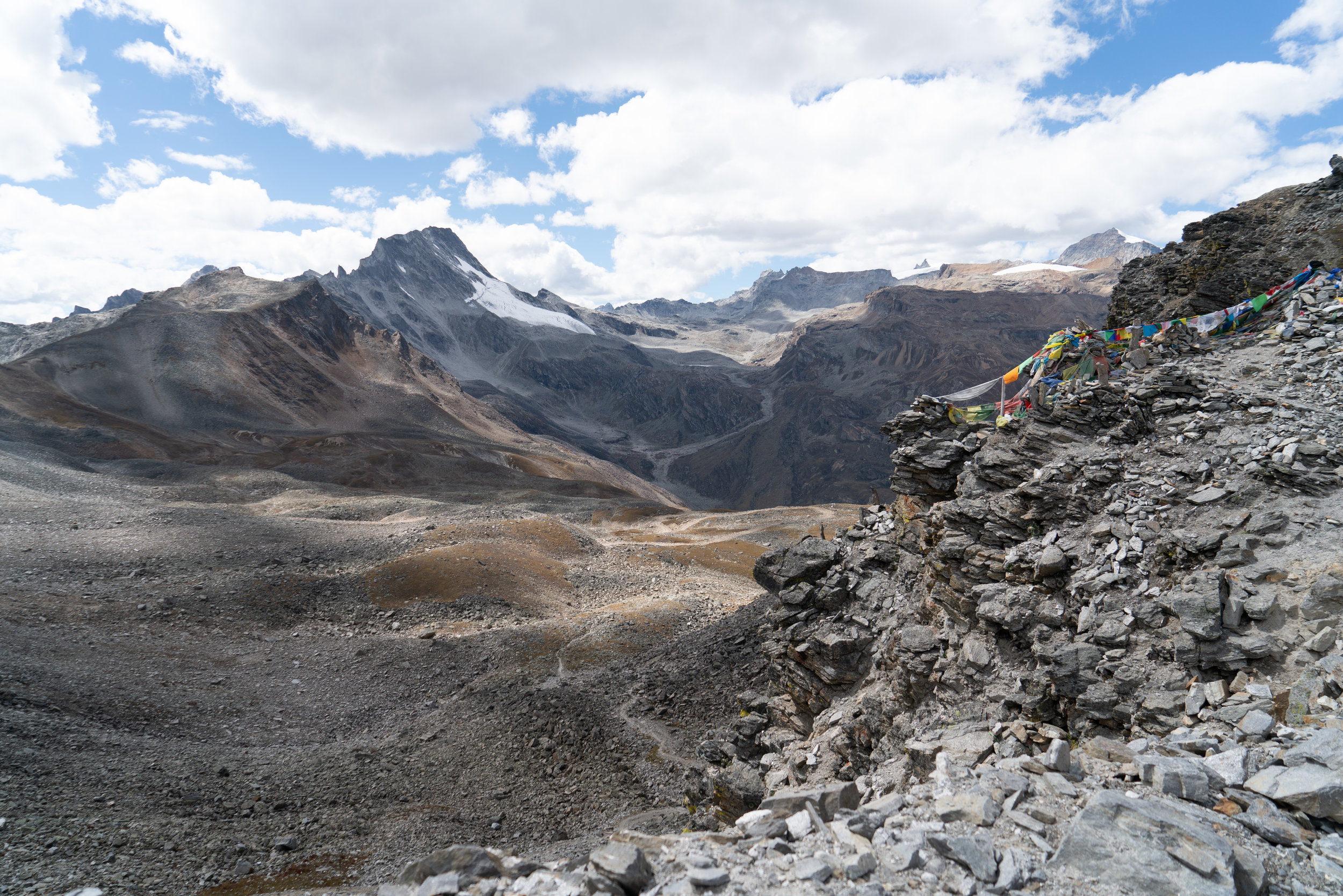 The vast landscape makes you feel small.