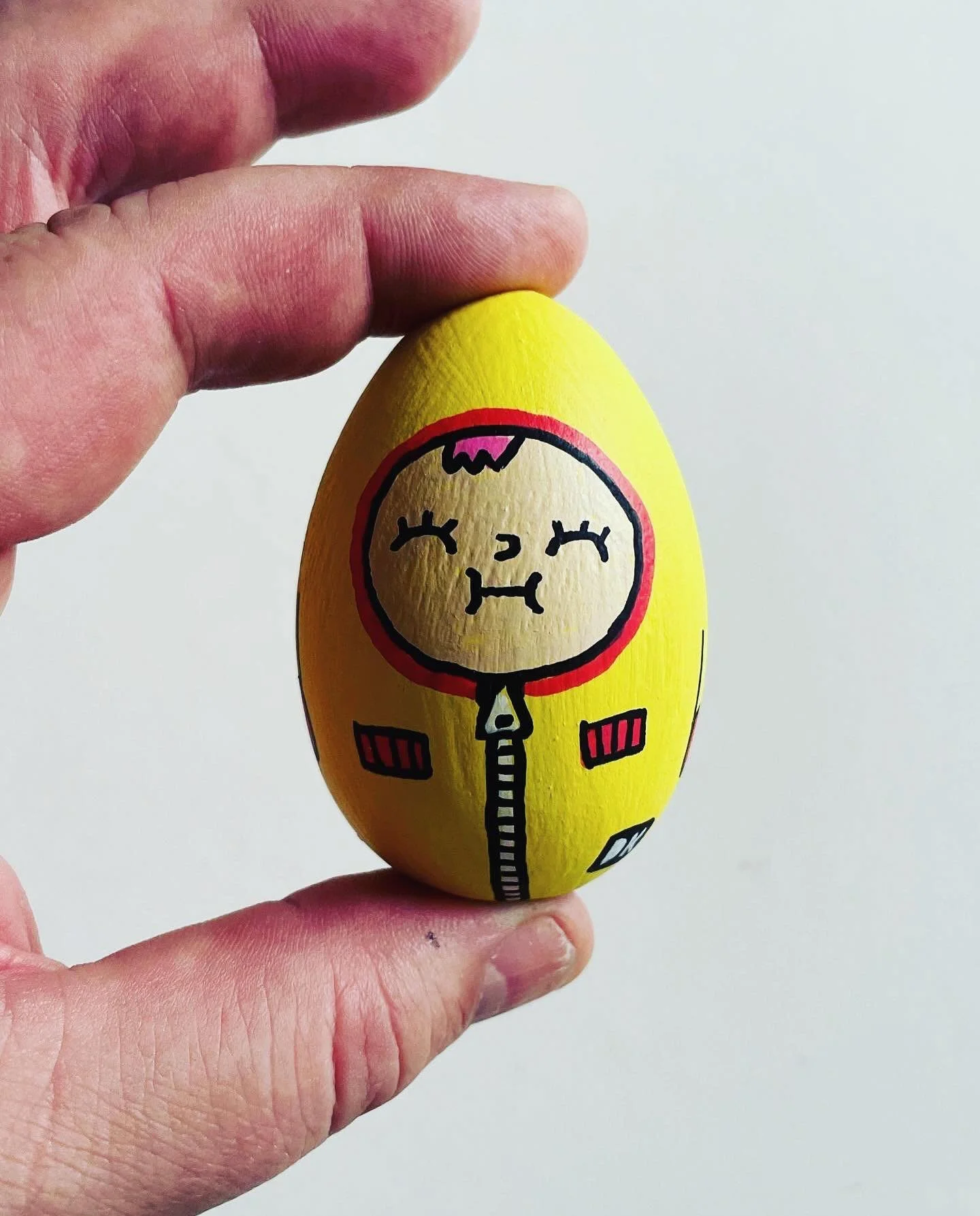 Some of the wooden eggs that were vended last year. Wonder where they are now? #eggprize #artprize #design 
#illustration #art #eggs #eggart #artvending