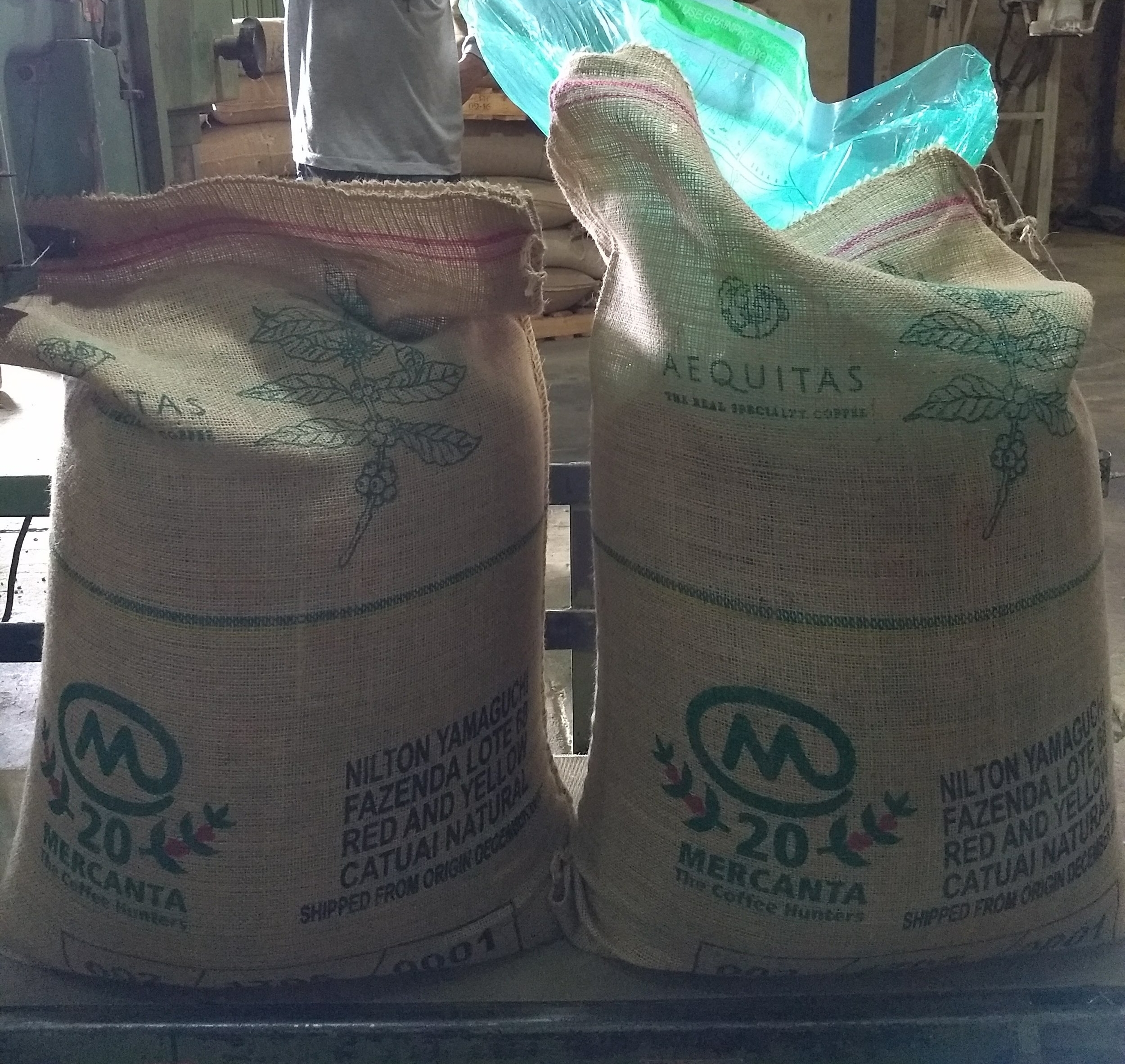 Customized coffee bags