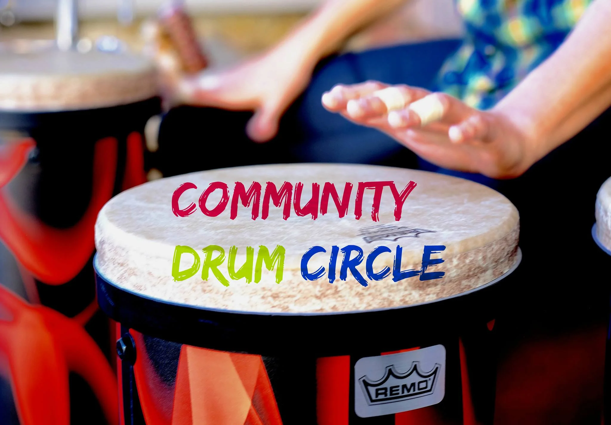 Spring Drum Circle at UUCV!