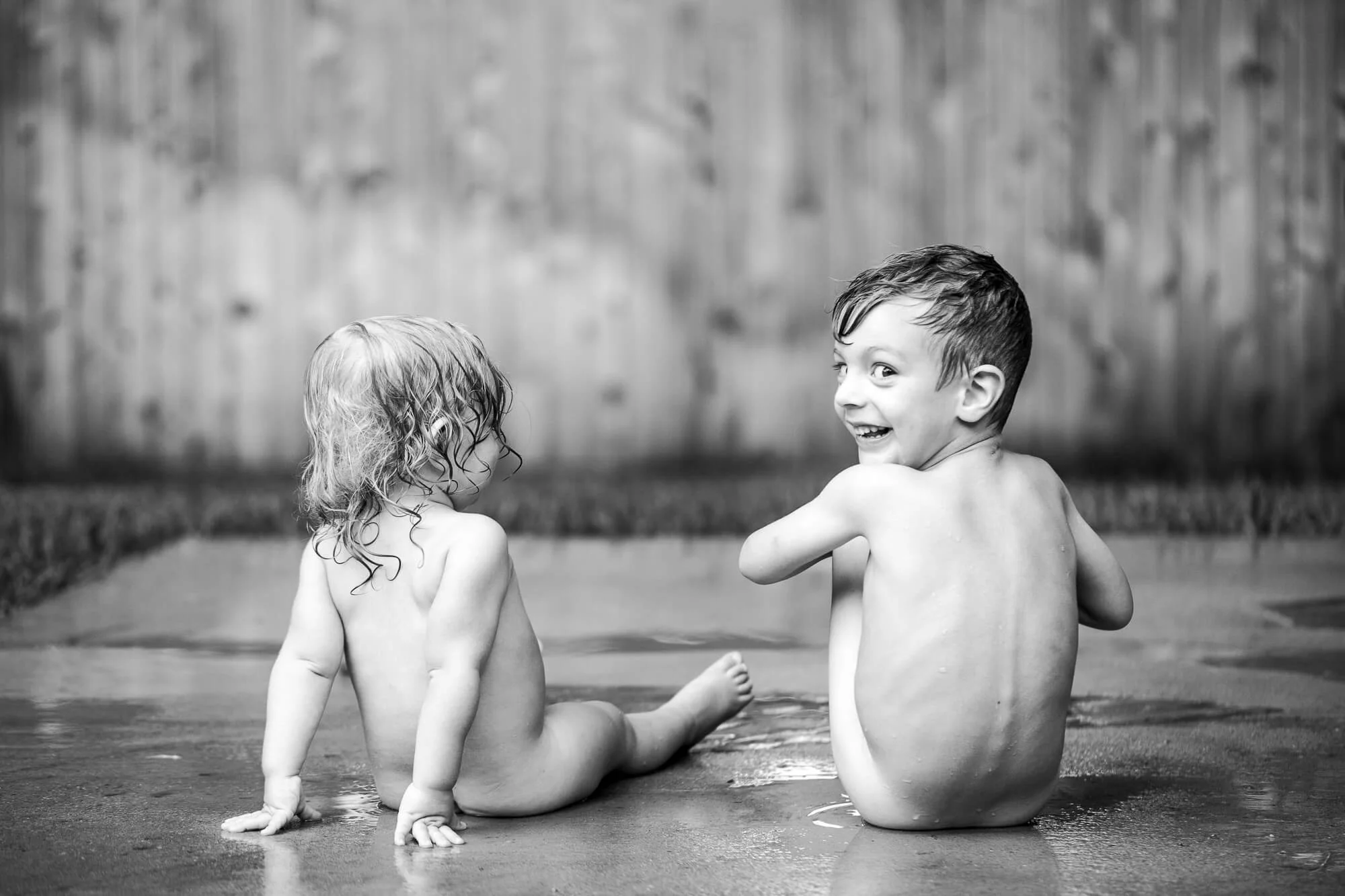 SPRINKLER FUN / FAMILY SESSION / GRAPEVINE, TEXAS