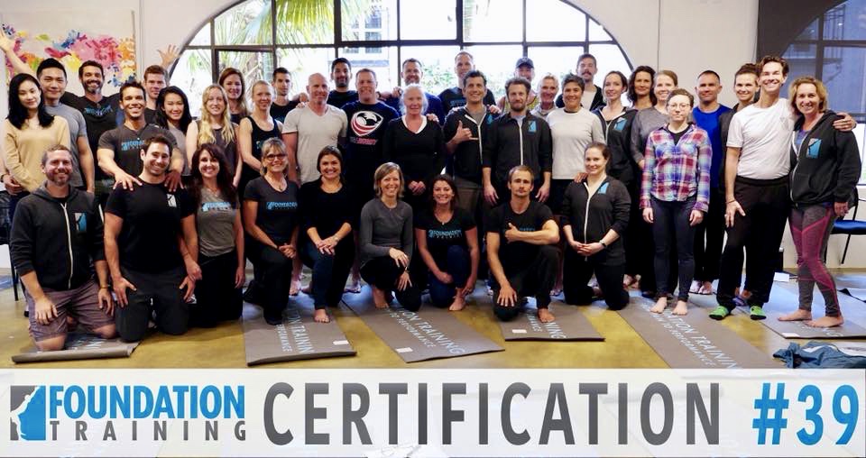 Foundation Training Certification Group Photo
