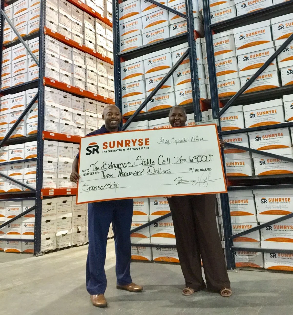 Sunryse supports Bahamas Sickle Cell Association with $3K donation