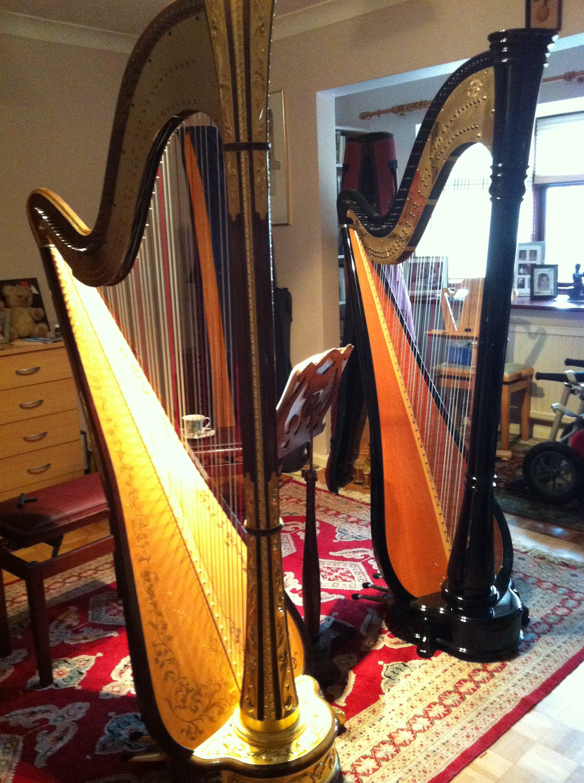 Back to back testing - new harp vs old