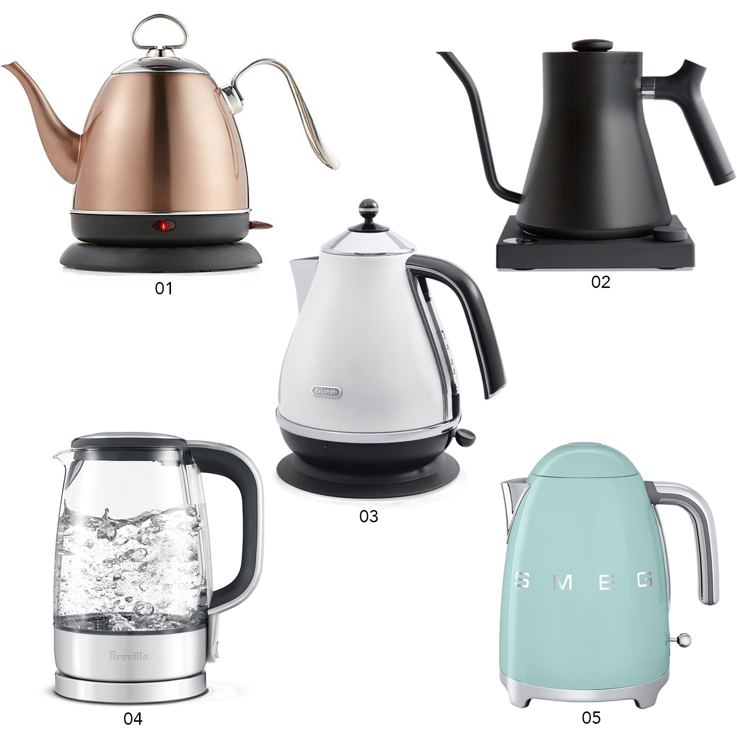 stylish kettles