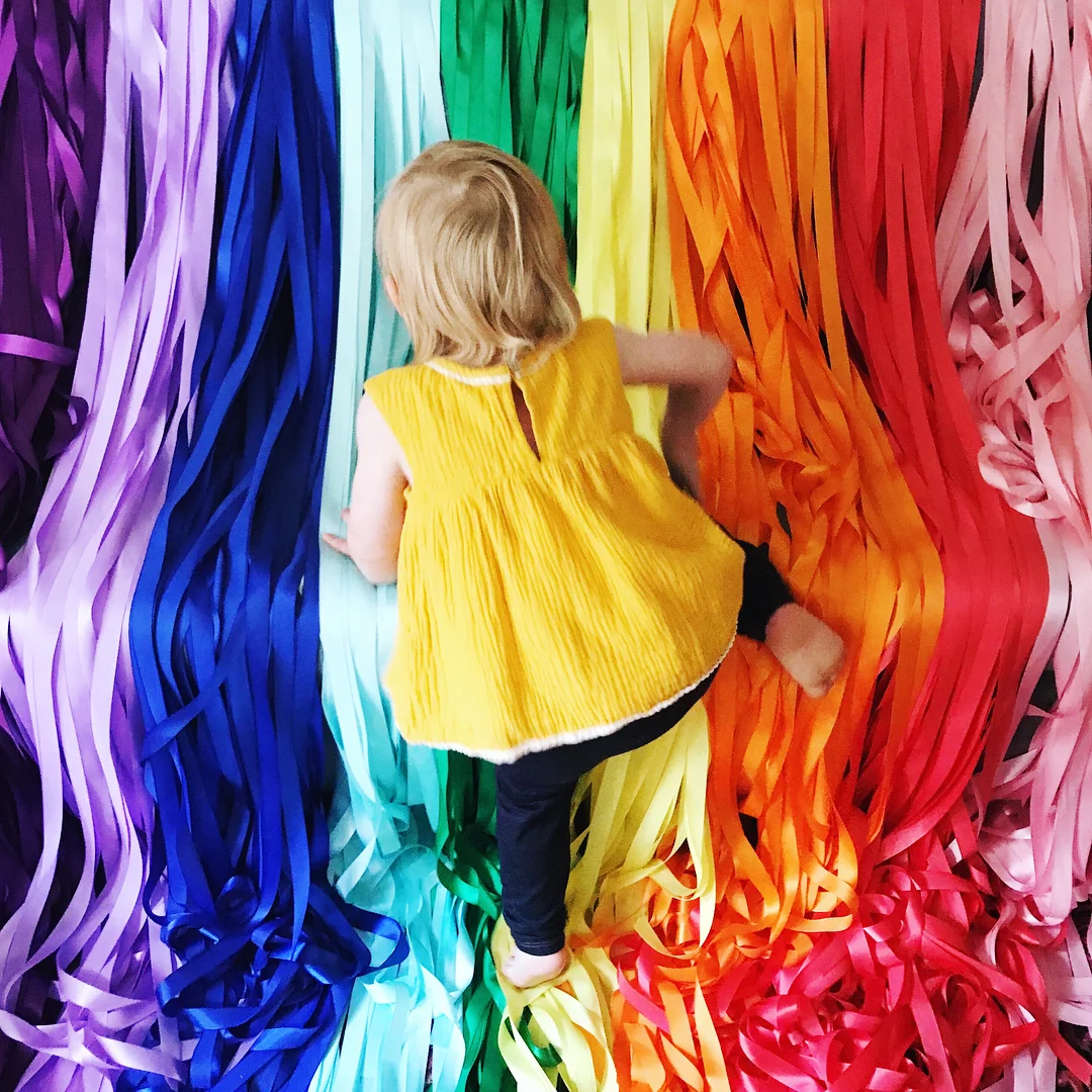 Coming Soon: DIY Ribbon Backdrop