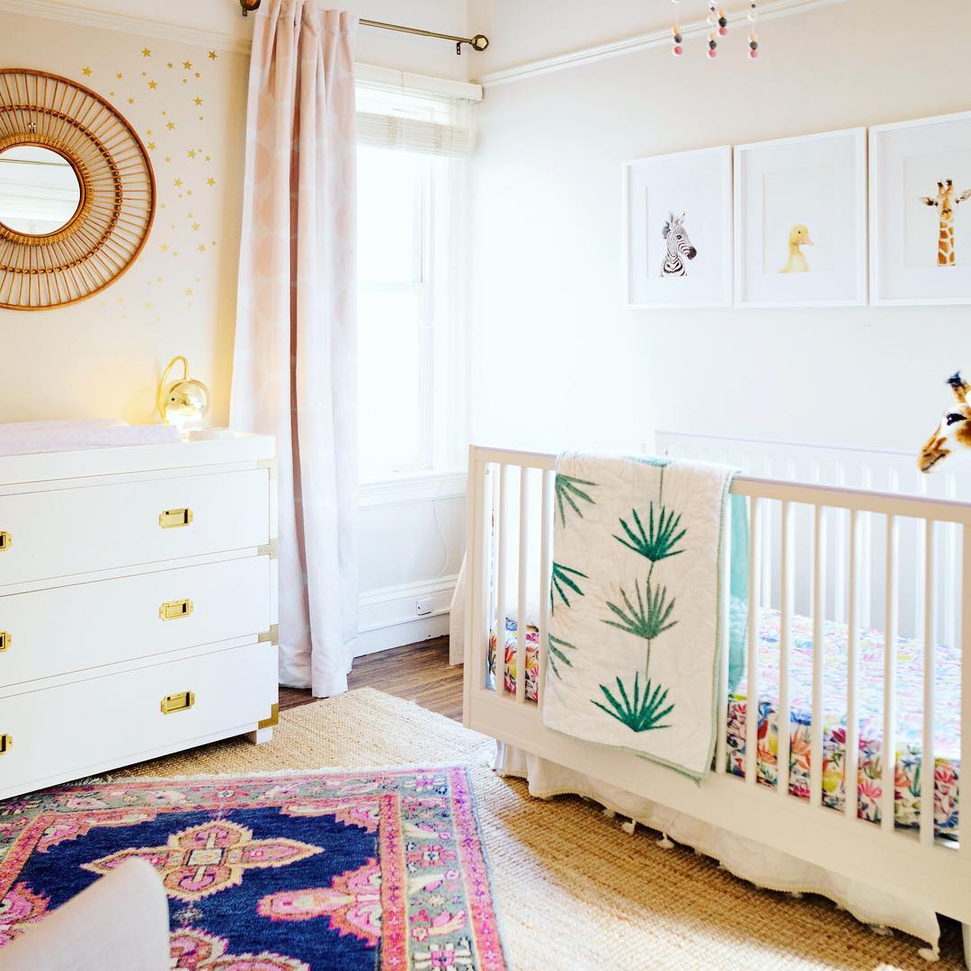 Get the Look: Sophie's Boho Glam Nursery 