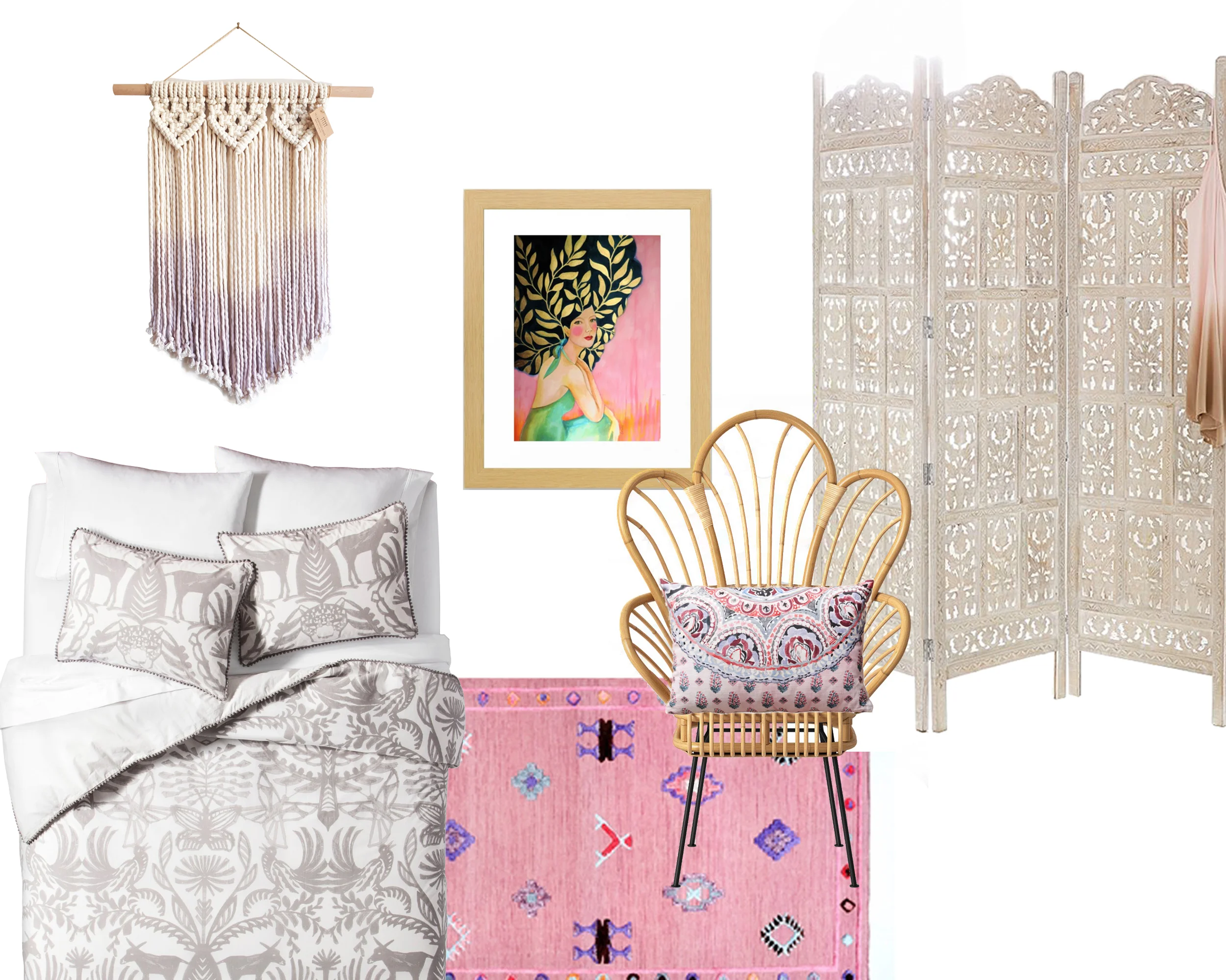 Dorm Room Decor: Eclectic Bohemian