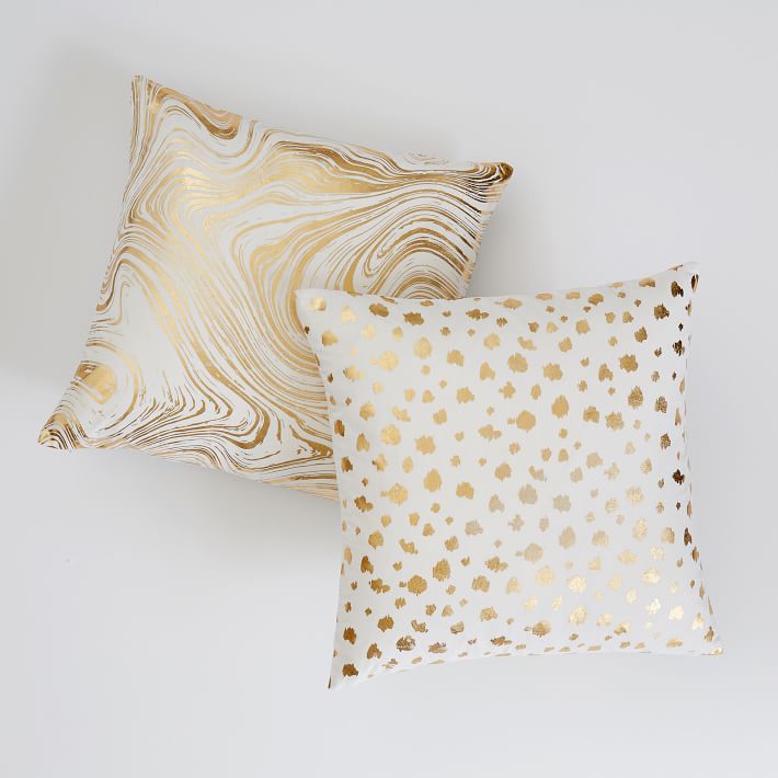 Metallic Pillow Cover, $29.50