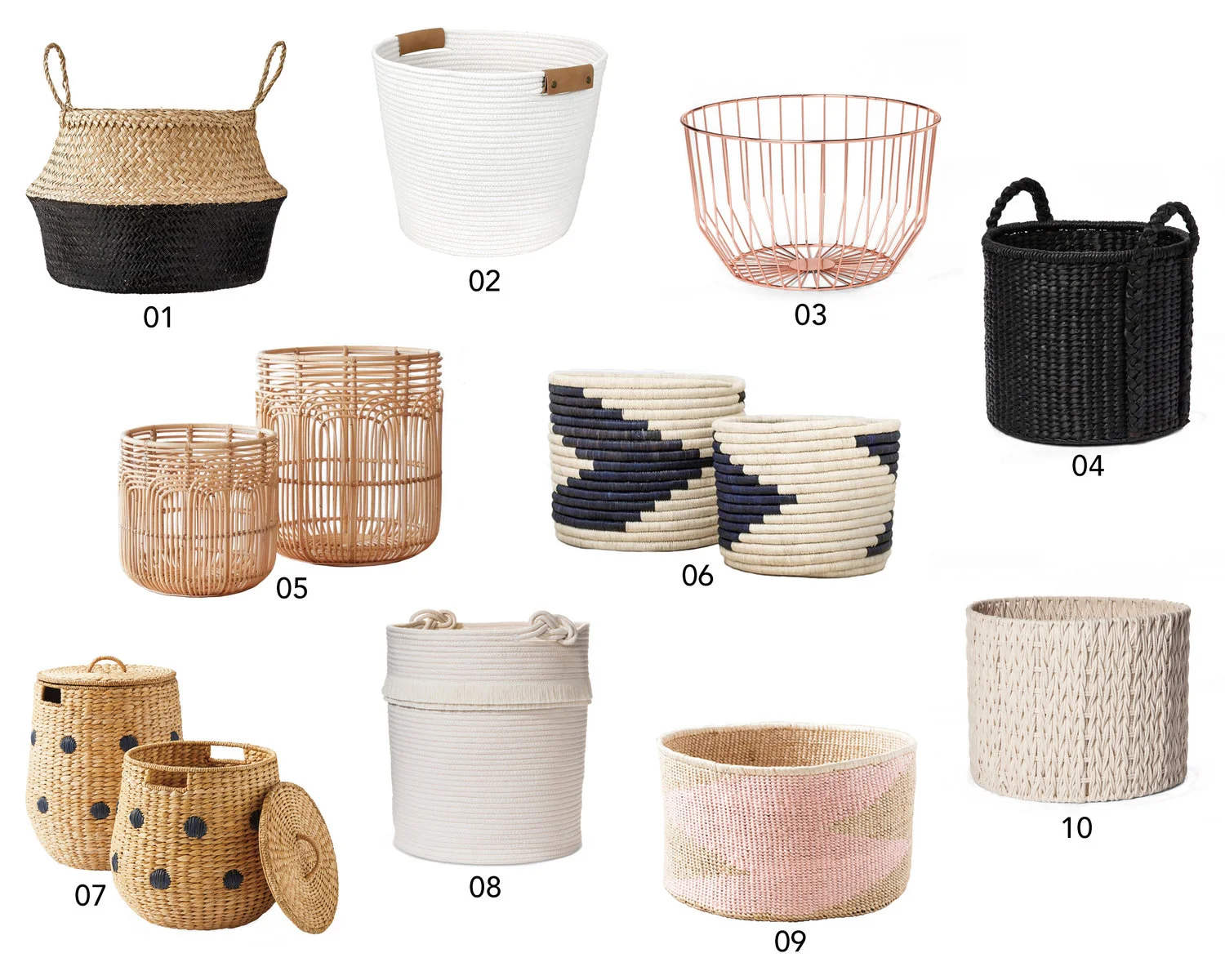 Stylish Baskets to Contain the Mess