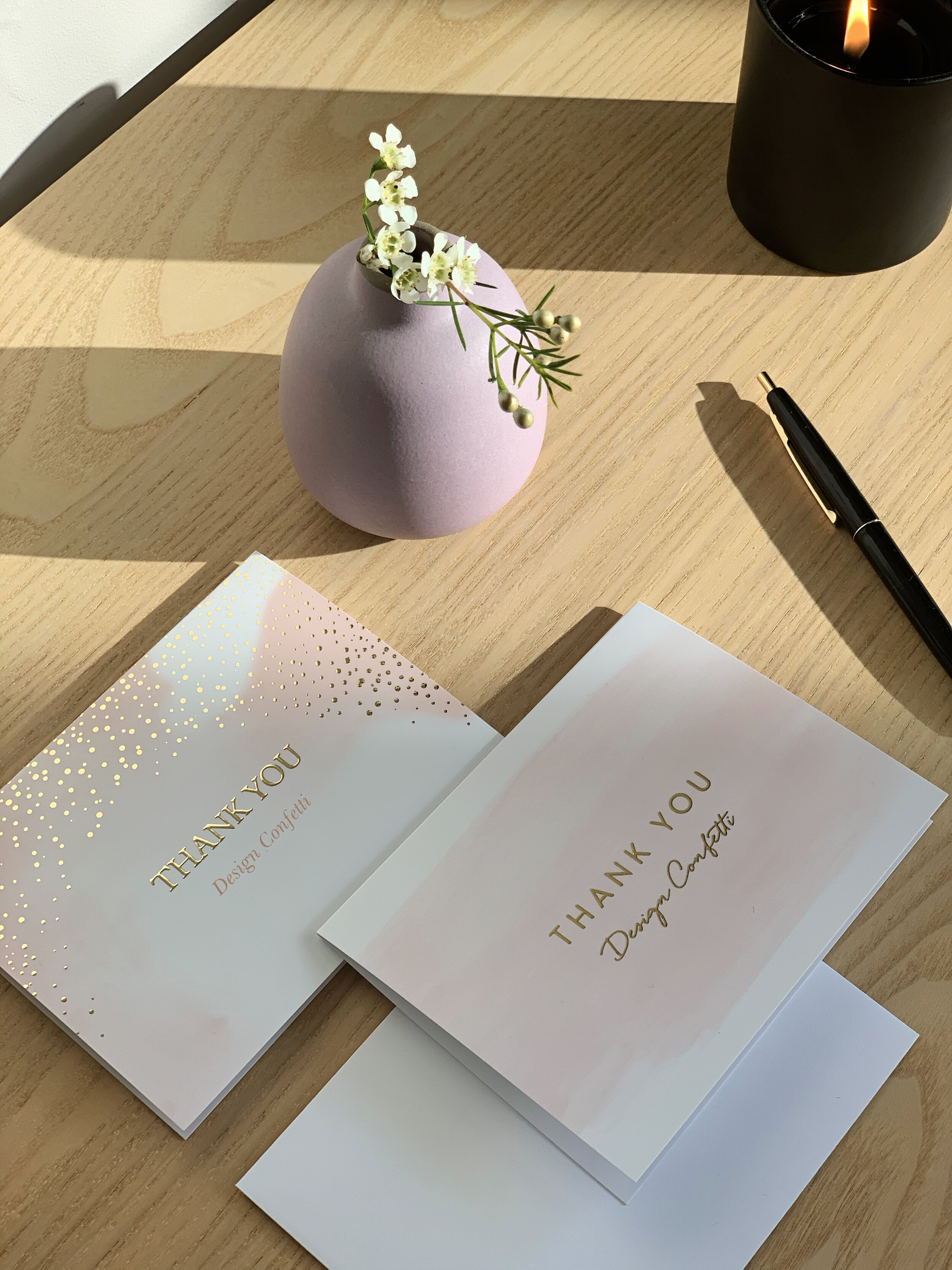 Creating Customized Thank You Cards With Basic Invite | Sponsored Post