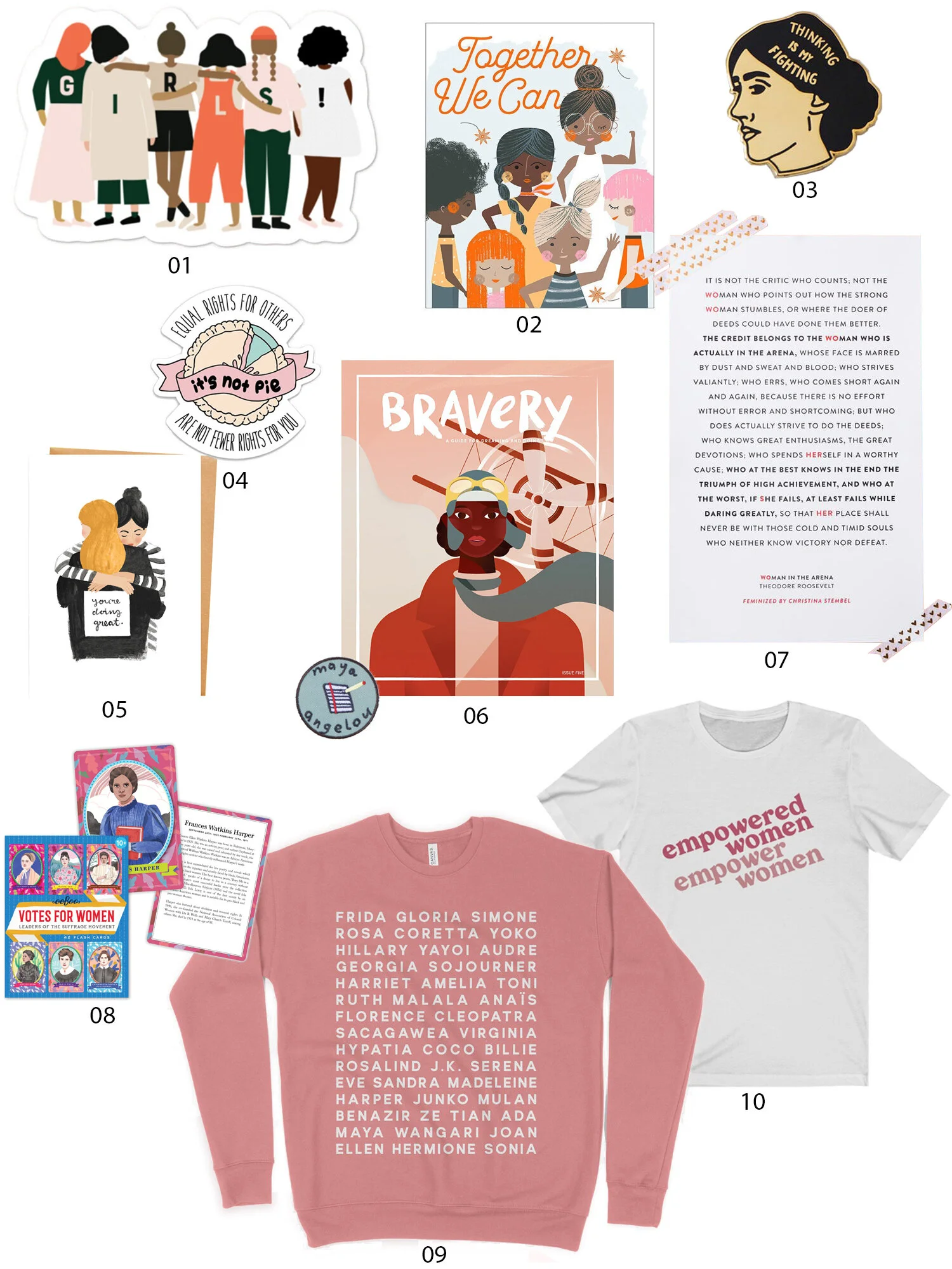 Celebrate International Women's Day with these Feminist Finds (by Female Makers)