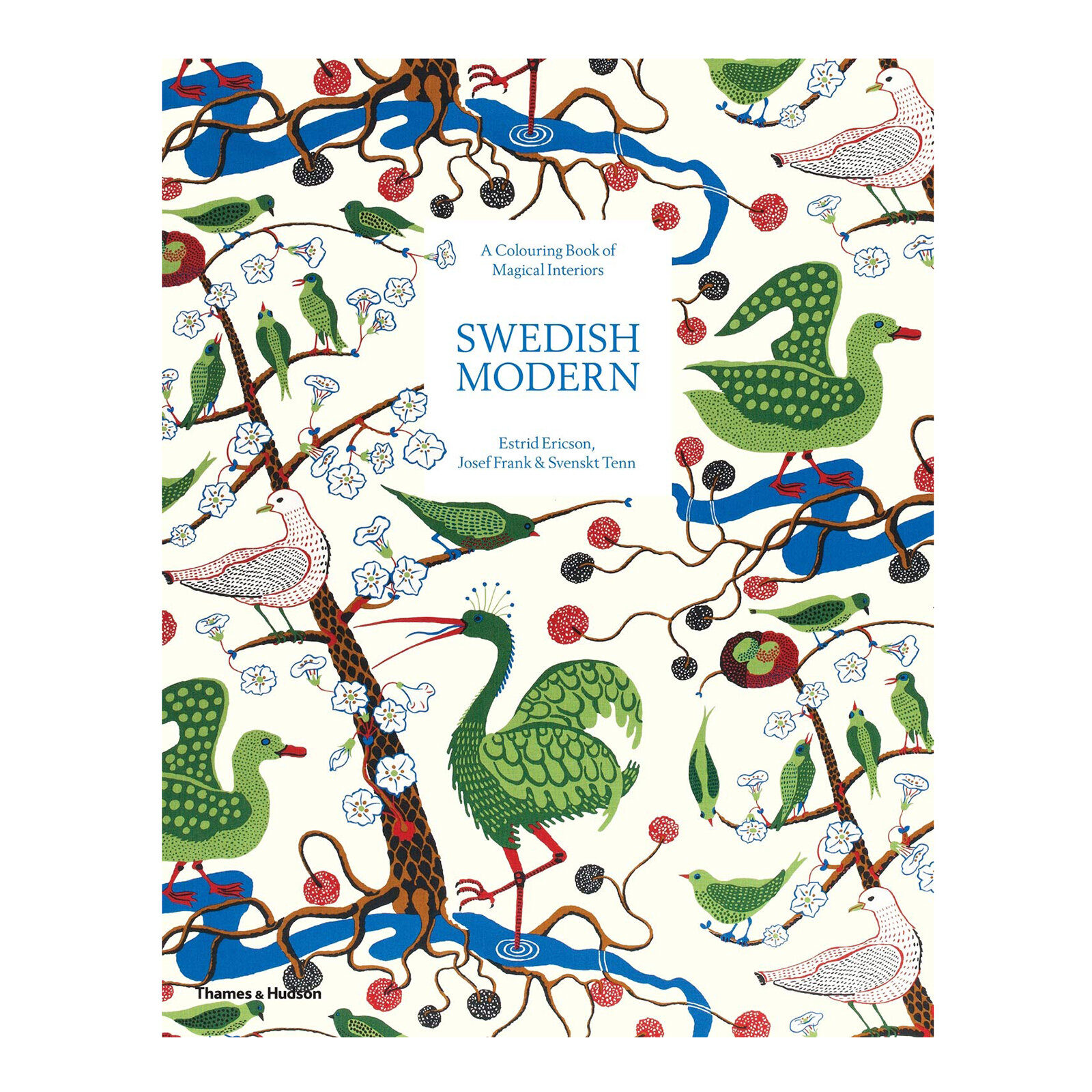 Swedish Modern: A Coloring Book of Magical Interiors, Estrid Ericson, Josef Frank, and Svenskt Tenn, $18.13 