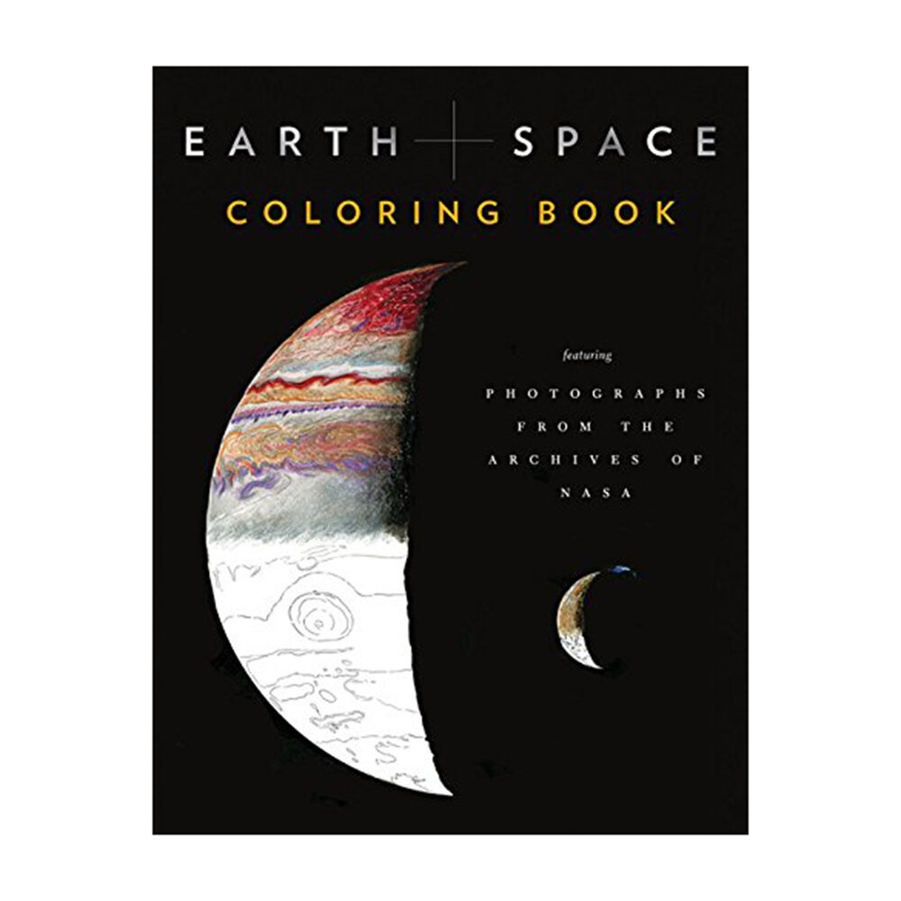 Earth and Space Coloring Book, Chronicle Books  + NASA, $11.99
