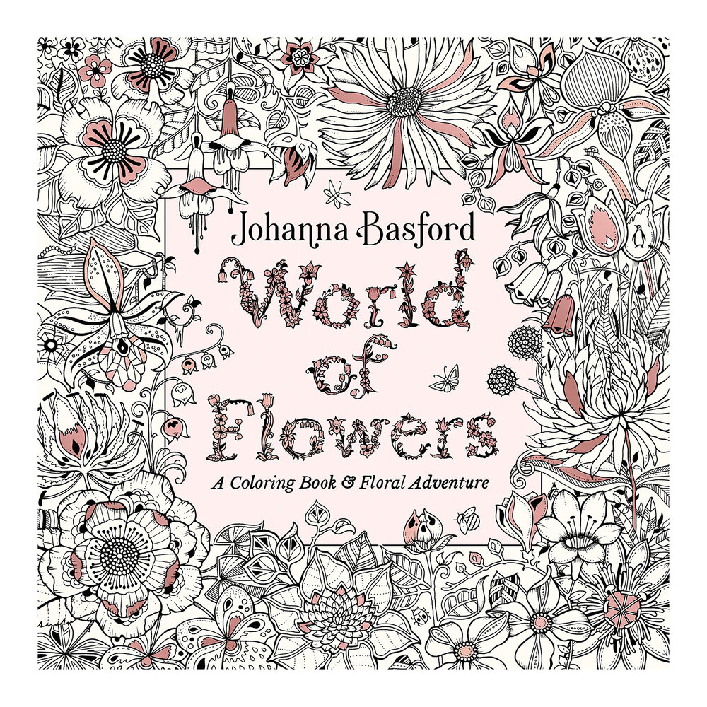 World of Flowers, Johanna Basford, $9.73