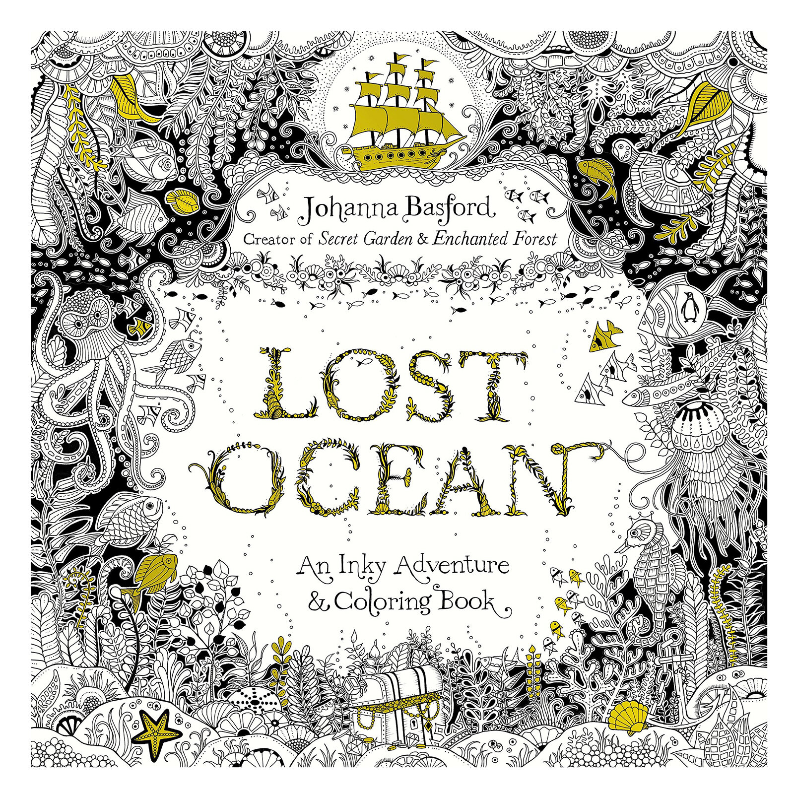 Lost Ocean, Johanna Basford,  $13.10
