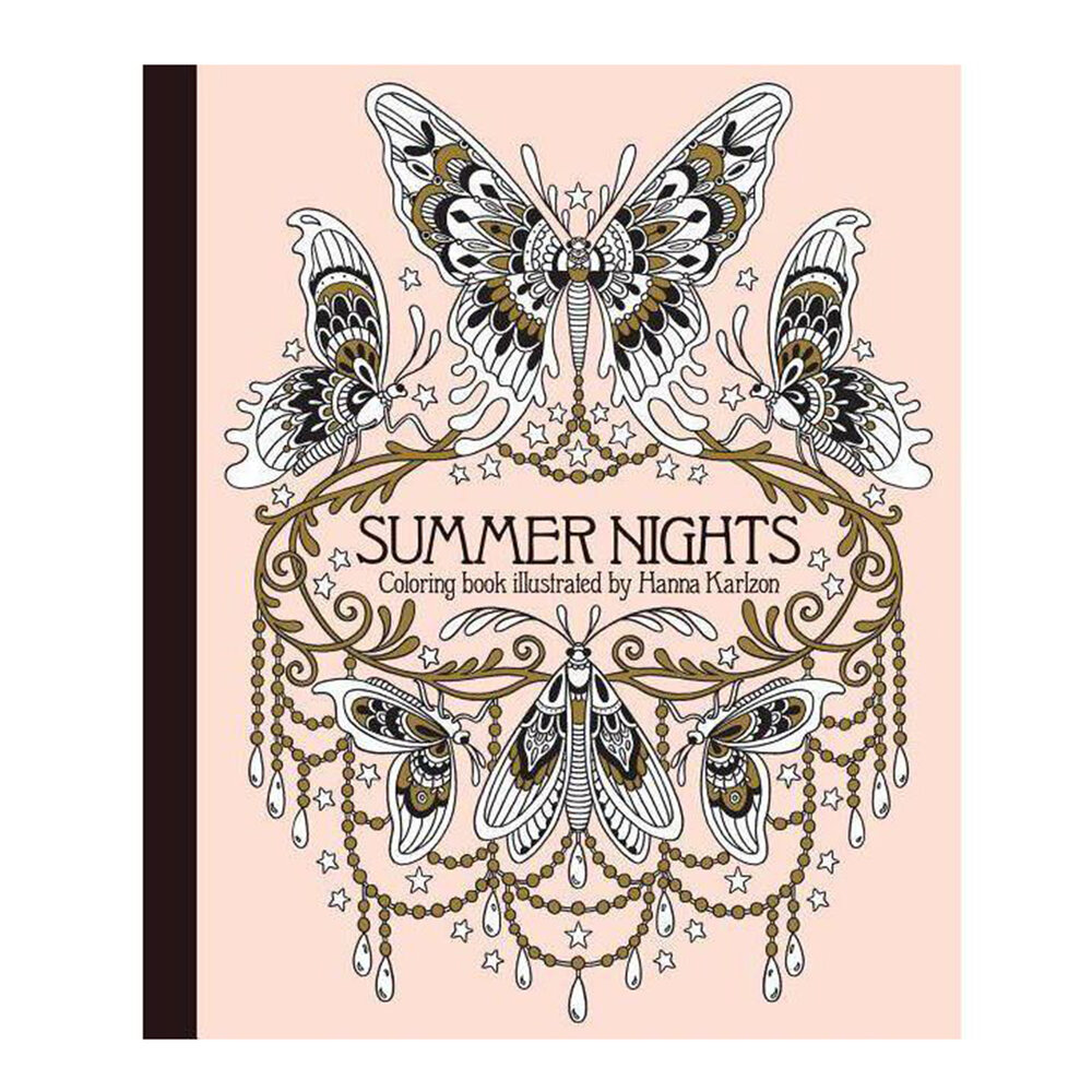 Summer Nights Coloring Book, Hanna Karlzon, $12.69