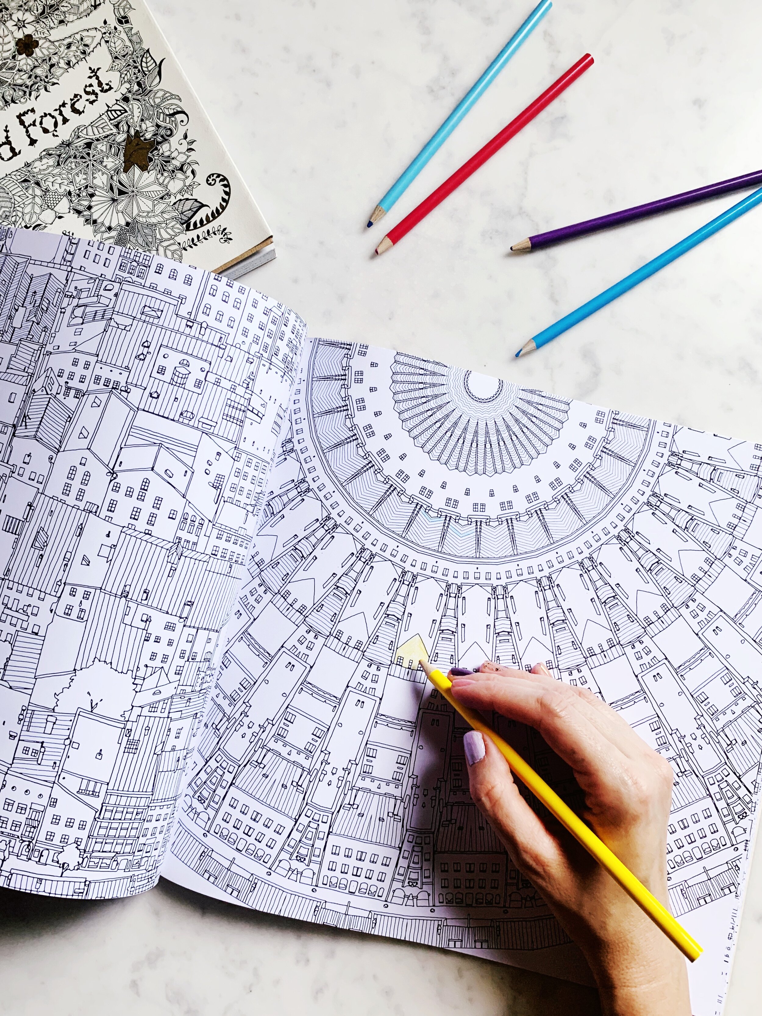 The Best Adult Coloring Books to Destress Right Now