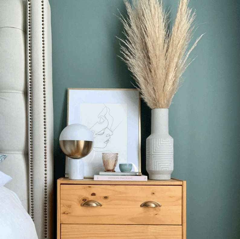 How to Style Your Nightstand: Three Ways