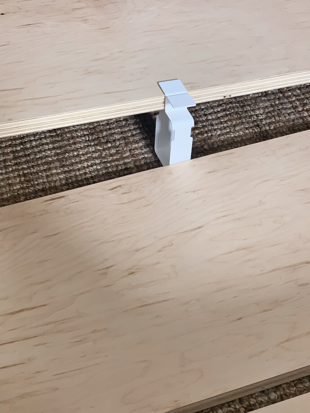 Slip boards into hardware