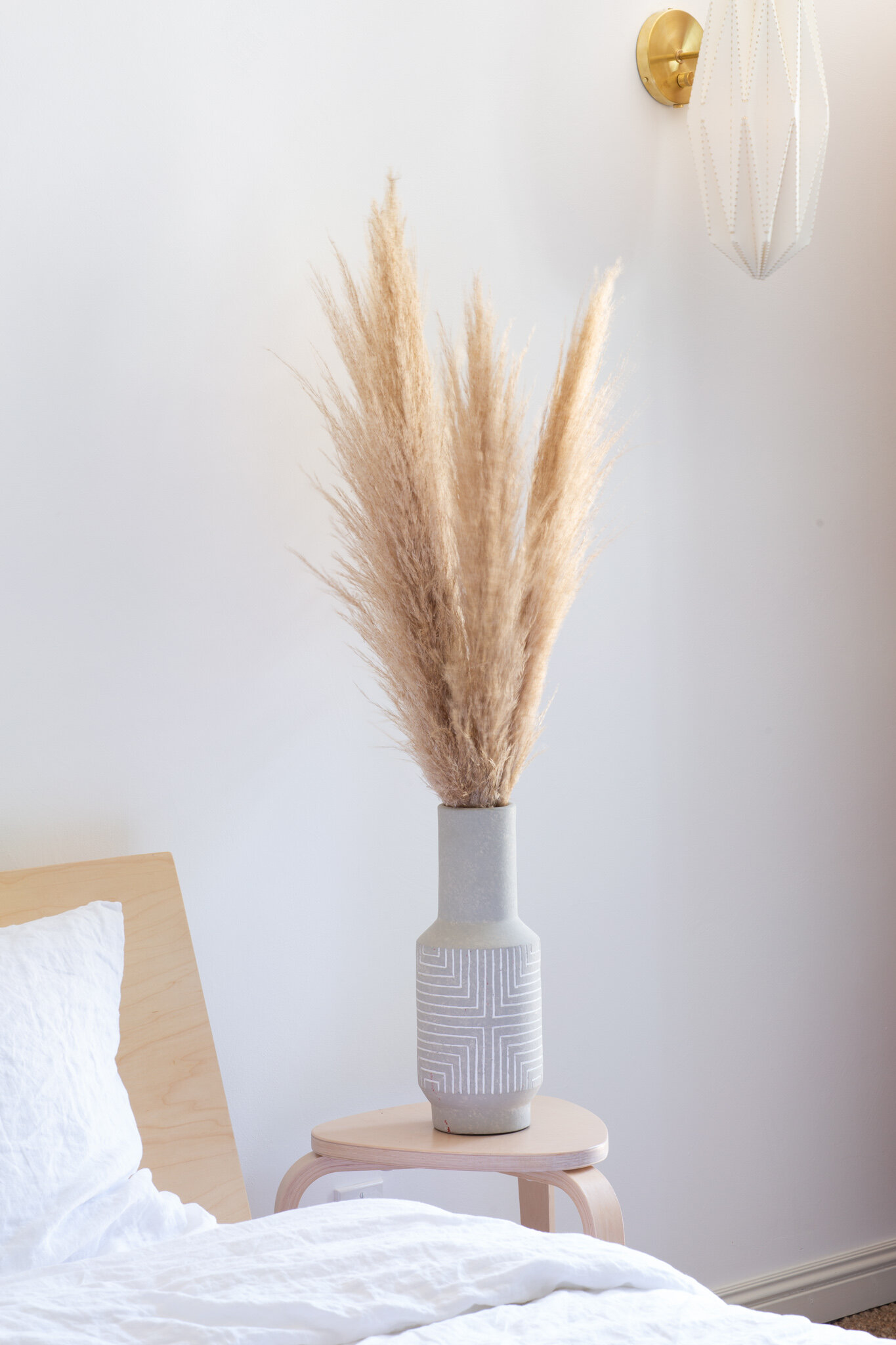  Tall Pampas Grass adds height and drama while keeping things airy and neutral. 