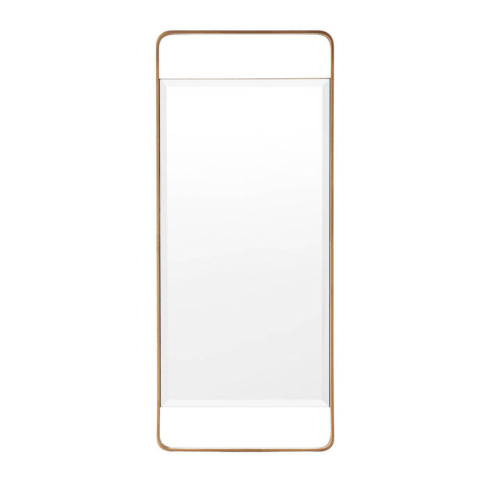  Leaning Mirror Gold, Target, $209