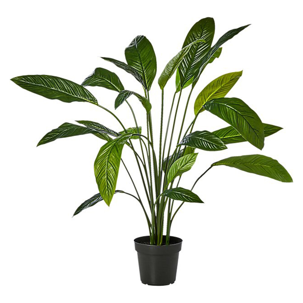 Faux Potted Leaf Plant, Cb2, $169
