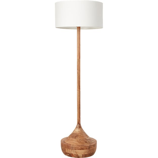 Atlas Wood Floor Lamp, Cb2, $349