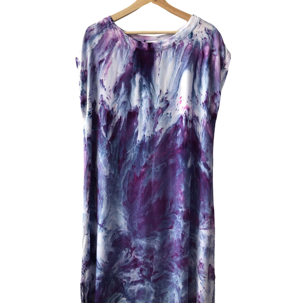 Gardening at Night Hand Dyed Tank Dress, Etsy, $98 (machine wash)