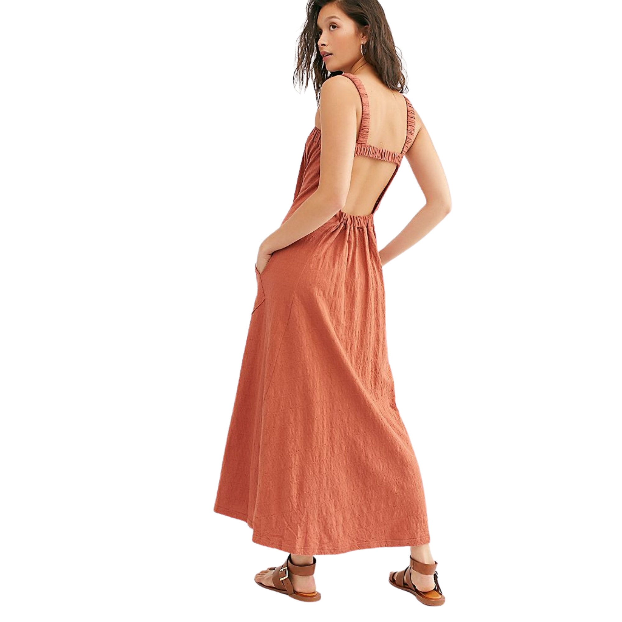 Just Wanna Have Sun Midi Dress, Free People, $78 (pockets, machine wash)