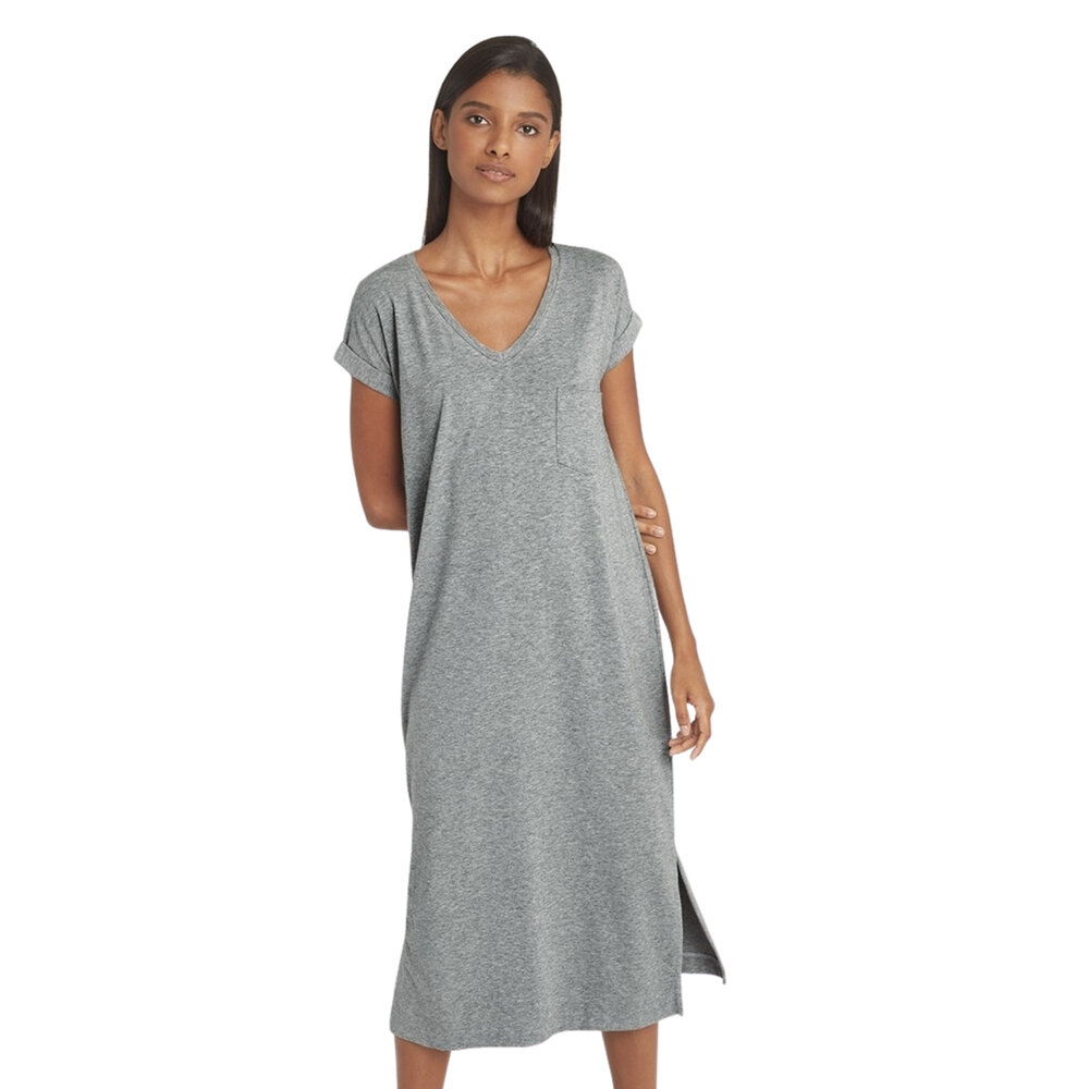 V-Neck Midi Dress, Cuyana, $95 (machine wash)