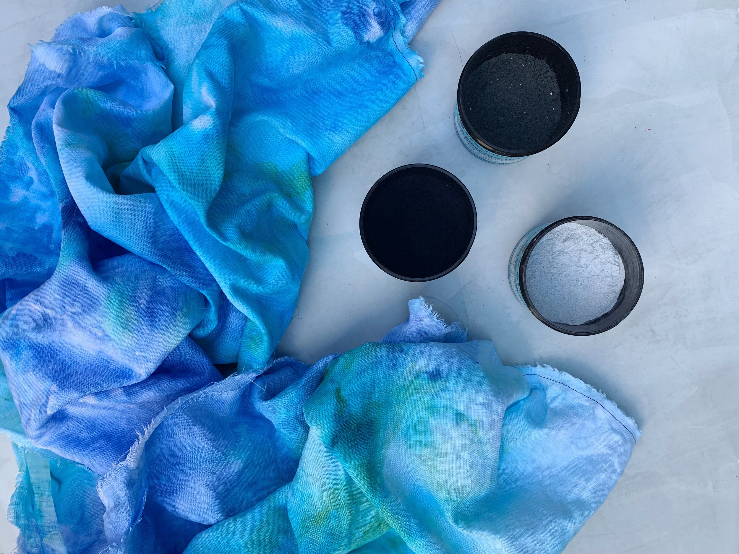 How to Ice Dye (with Color Swatches)