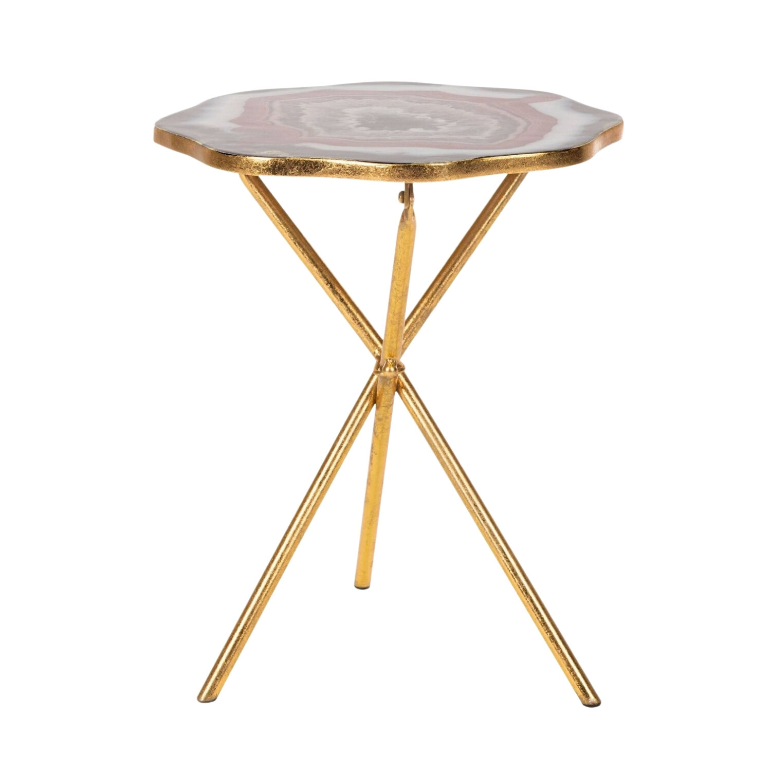 Faux Agate Side Table, Target, $129.99