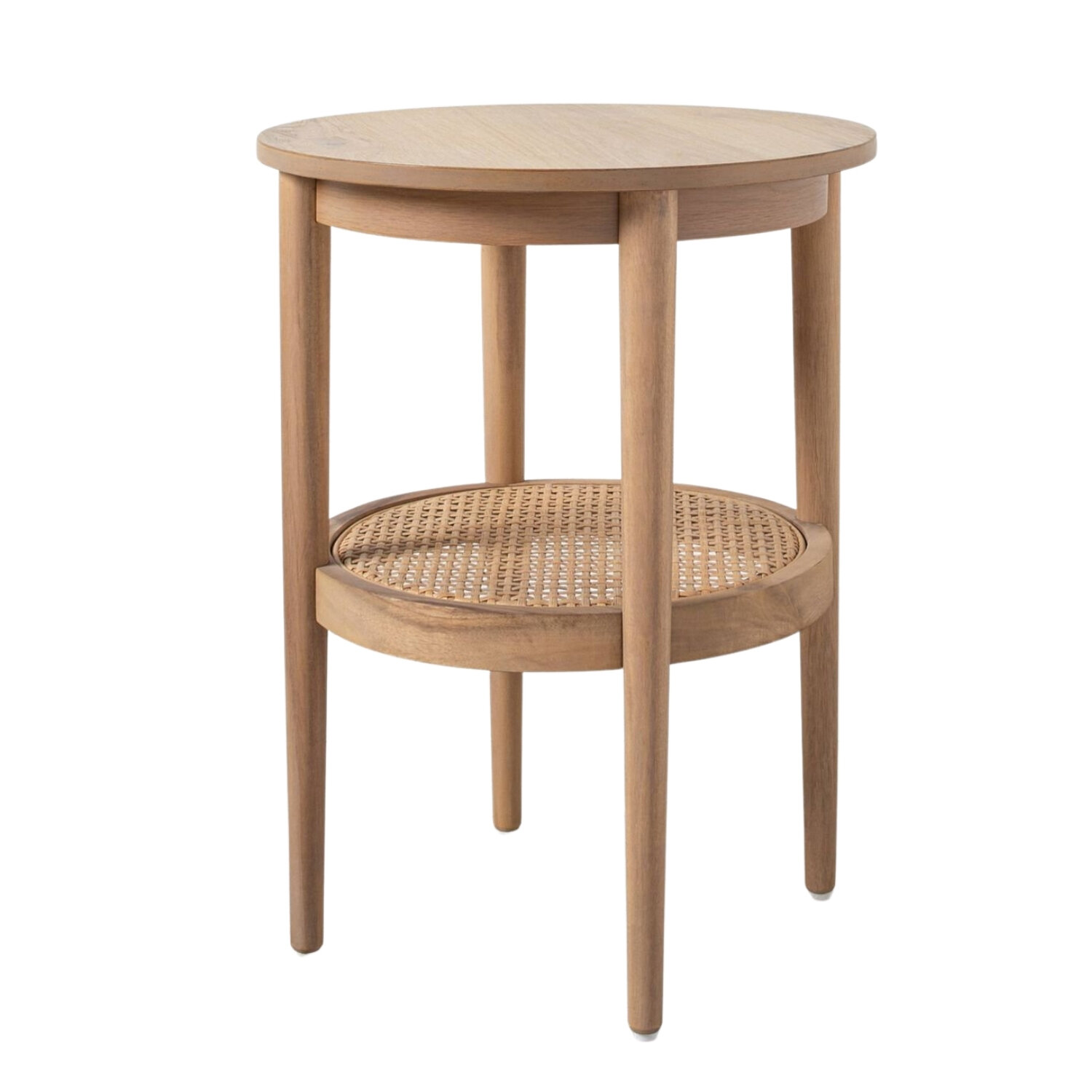 Wood &amp; Cane Accent Table, Target, $99.99