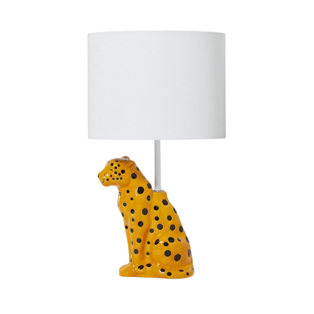 Cheetah Lamp, $35