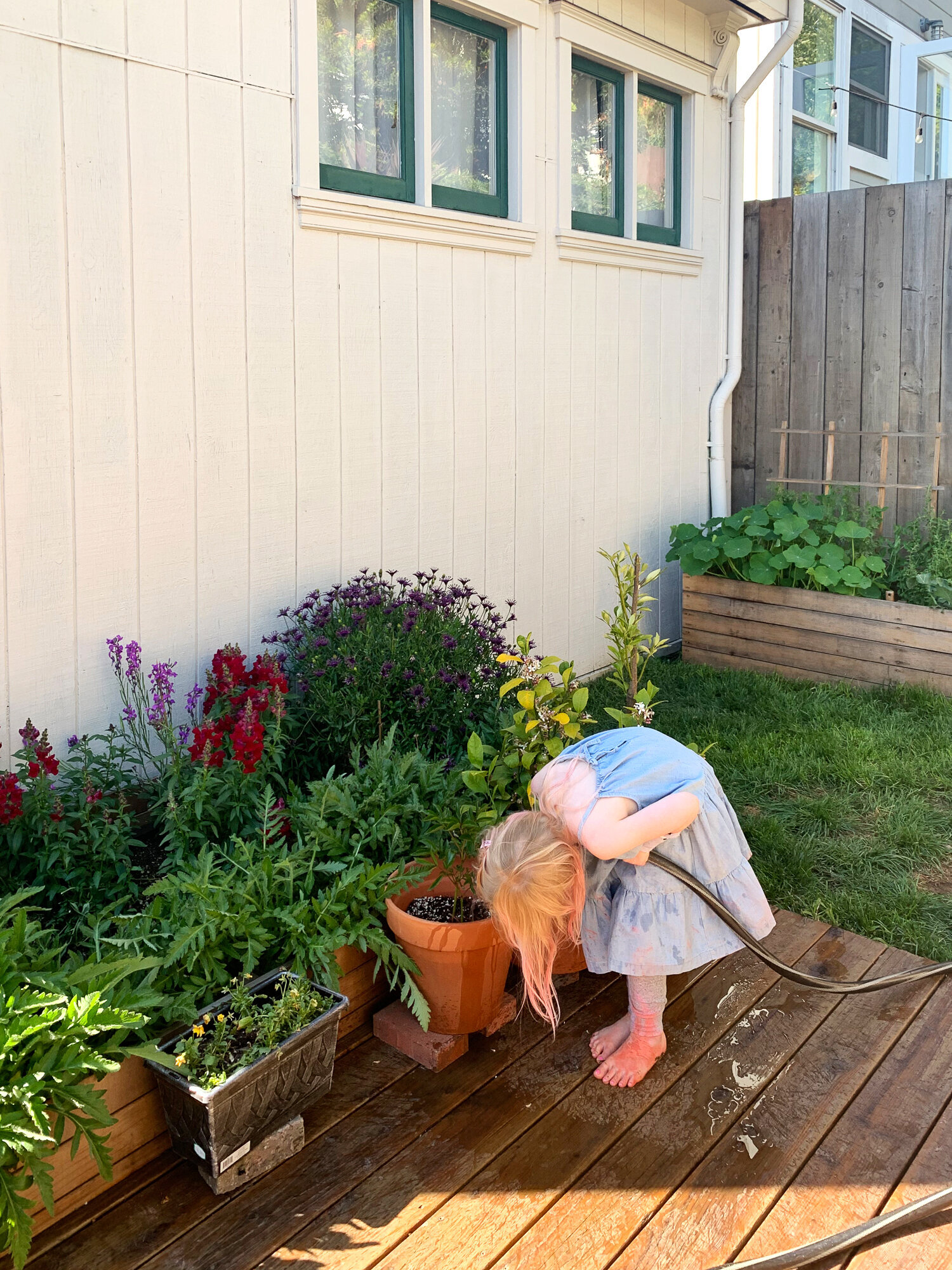 Patio Before | One Room Challenge