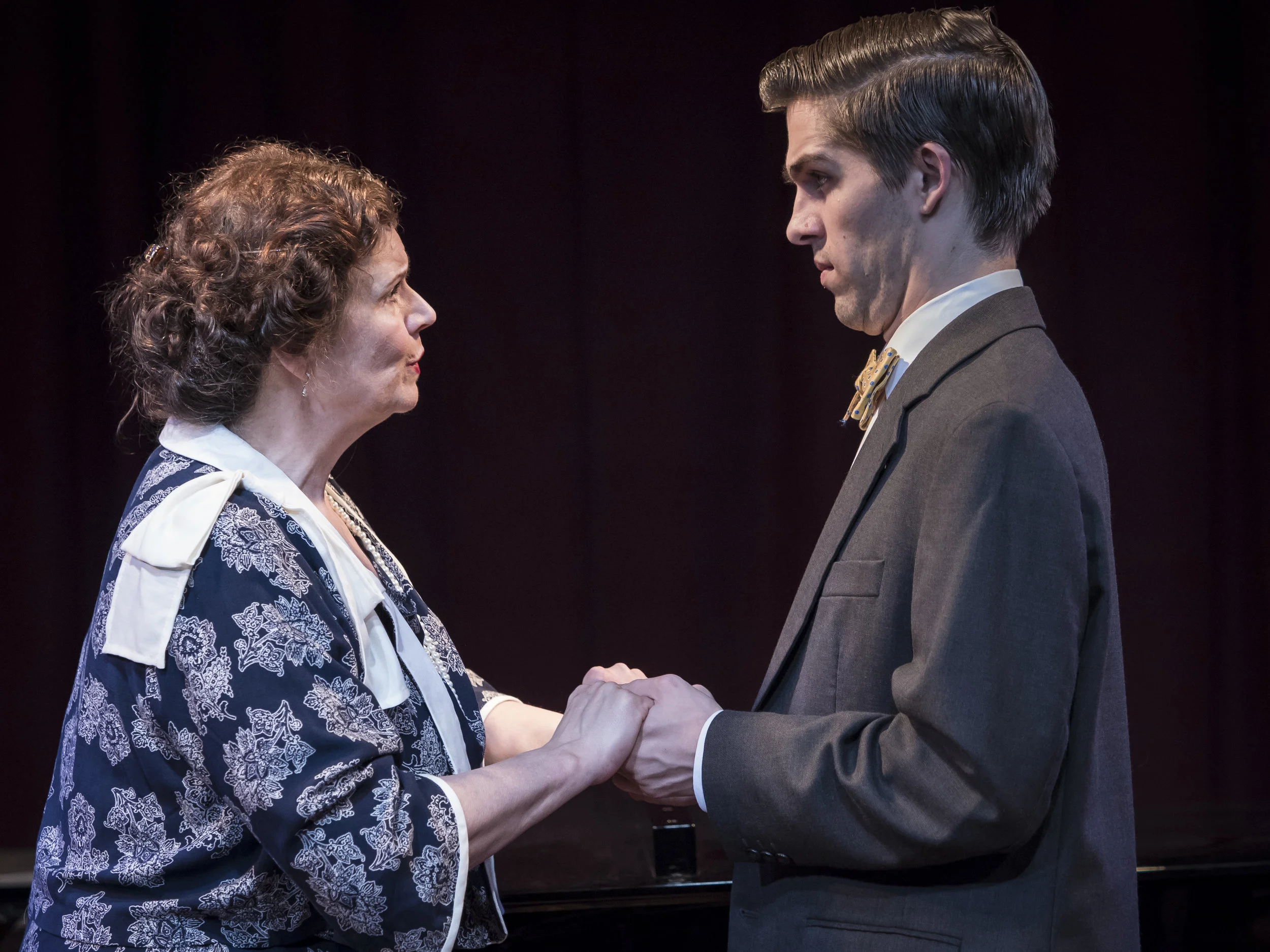 Souvenir: A Fantasia on the Life of Florence Foster Jenkins by Stephen Temperley Florence Foster Jenkins: Molly Johnson Cosme McMoon: Joey Harbert Stage Director: Rob Glaubitz Costume Designer: Becky McGuigan Scenic and Lighting Designer: Scott Hynes Photography by Matthew Fowler Used by Permission