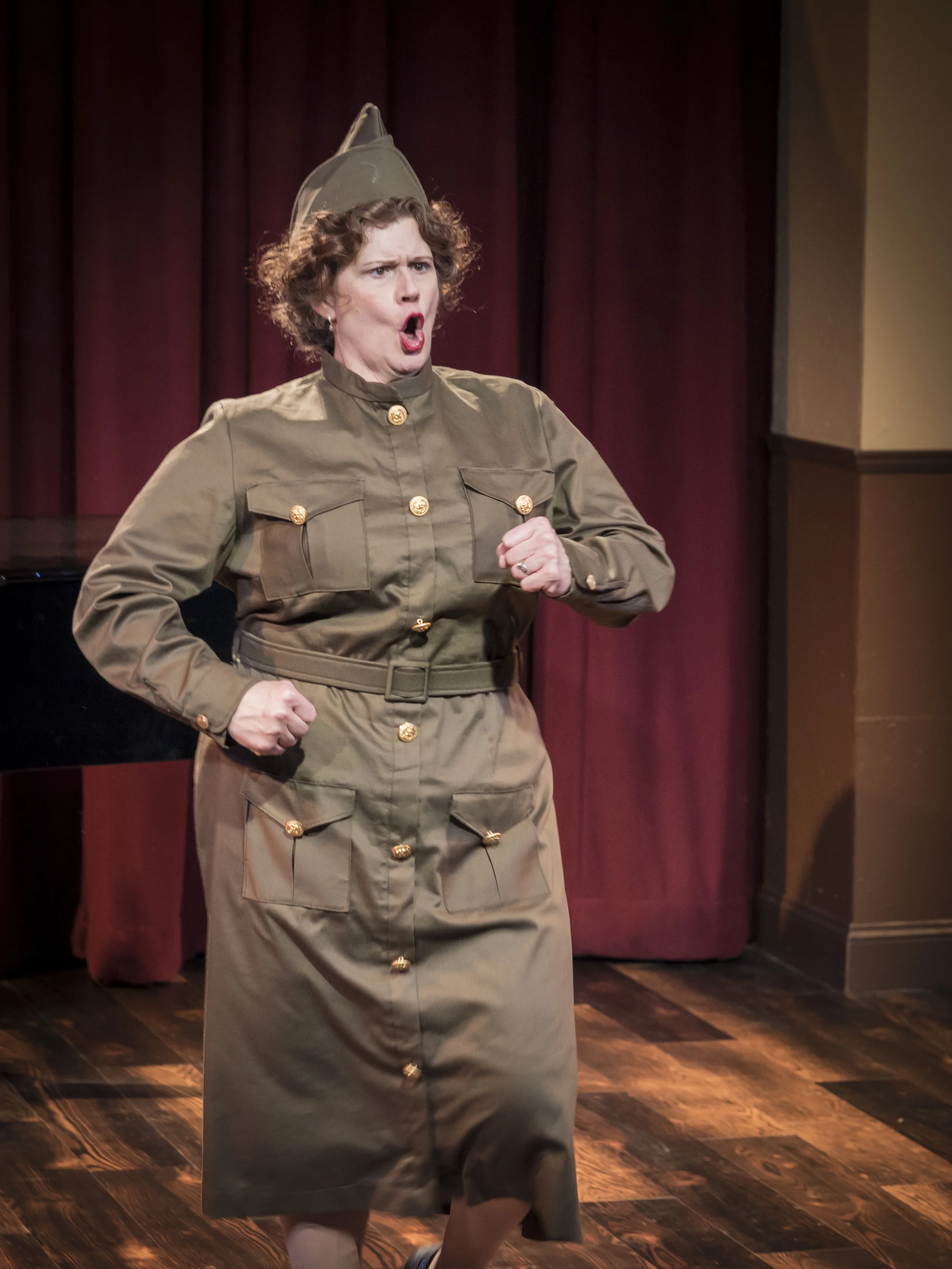 Souvenir: A Fantasia on the Life of Florence Foster Jenkins by Stephen Temperley Florence Foster Jenkins: Molly Johnson Stage Director: Rob Glaubitz Costume Designer: Becky McGuigan Scenic and Lighting Designer: Scott Hynes Photography by Matthew Fowler Used by Permission