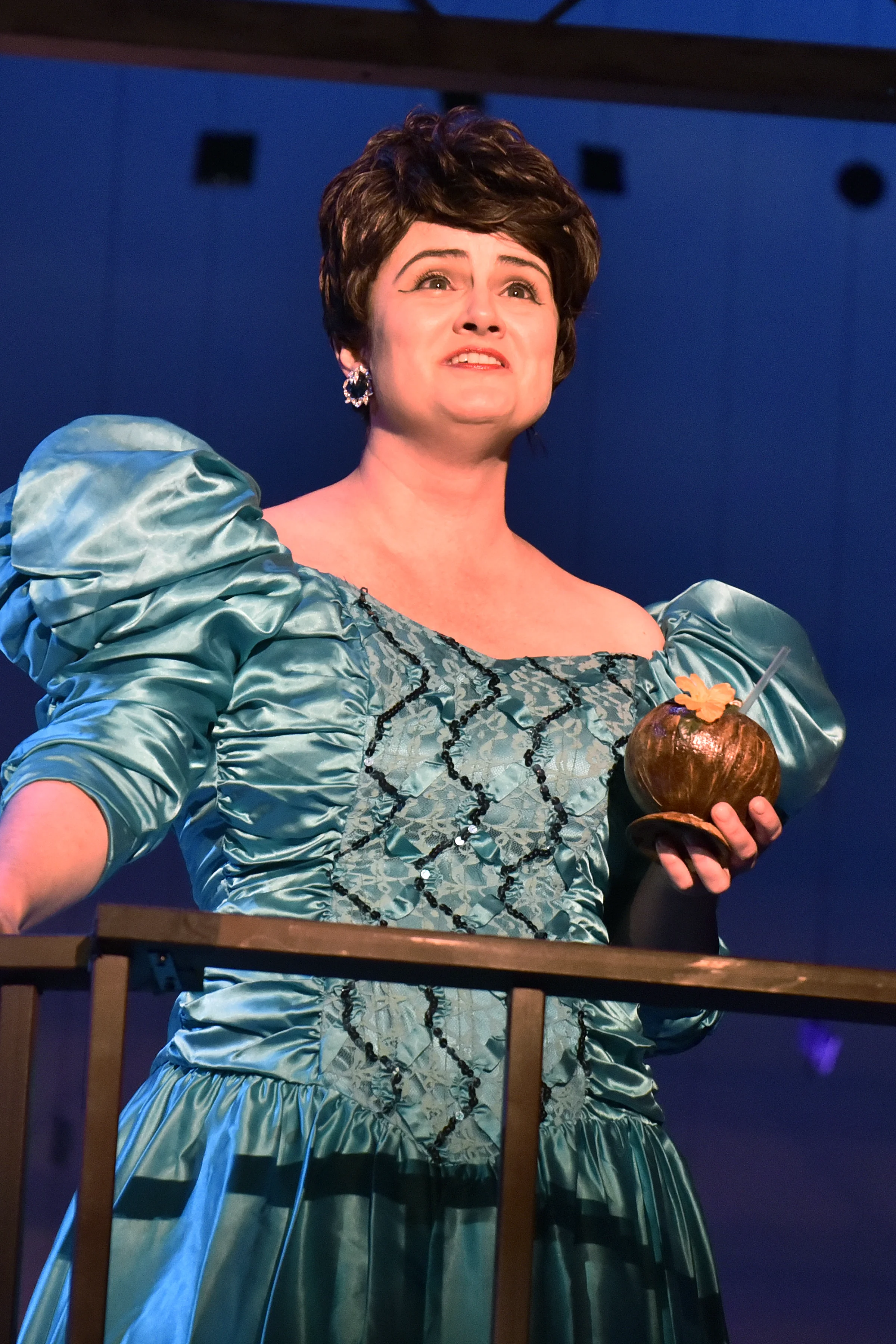  Part I, Scene 1: 1986 from  Three Decembers  by Jake Heggie Madeline: Catherine McDaniel  Stage Director: Rob Glaubitz Costume Designer: Dana Brown Scenic and Lighting Designer: Scott Hynes  Photography by Wendy Mutz Photography Used by Permission 