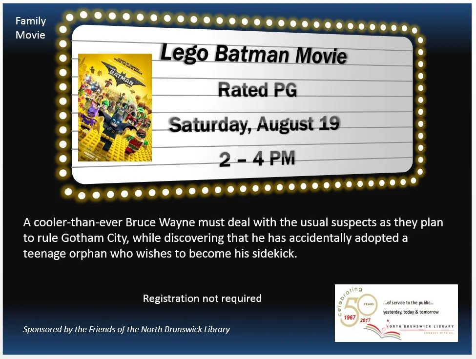 Family Movie: Lego Batman Movie
