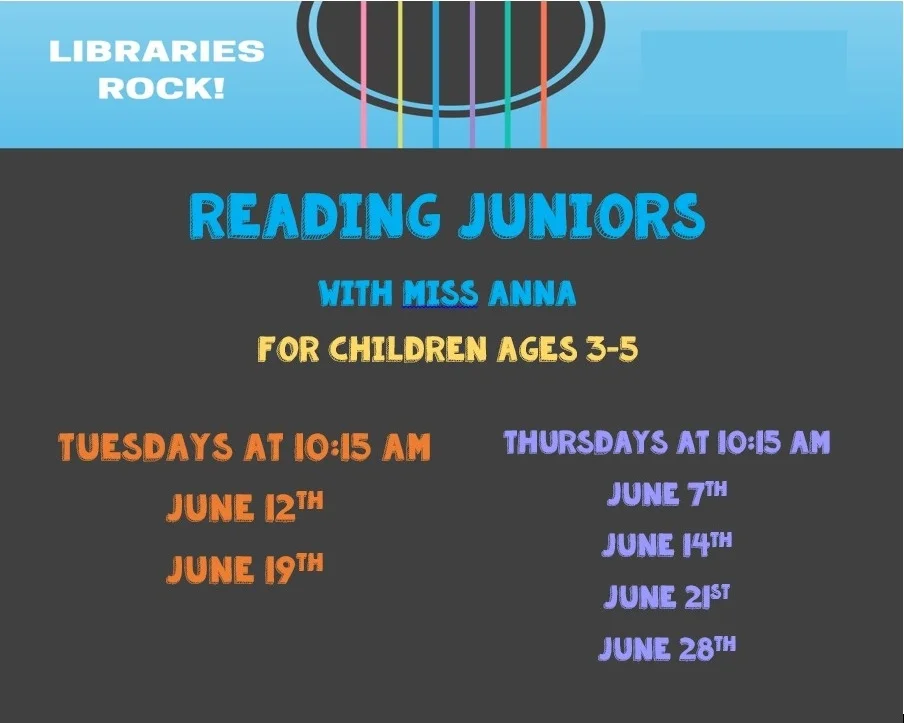 Reading Juniors with Miss Anna